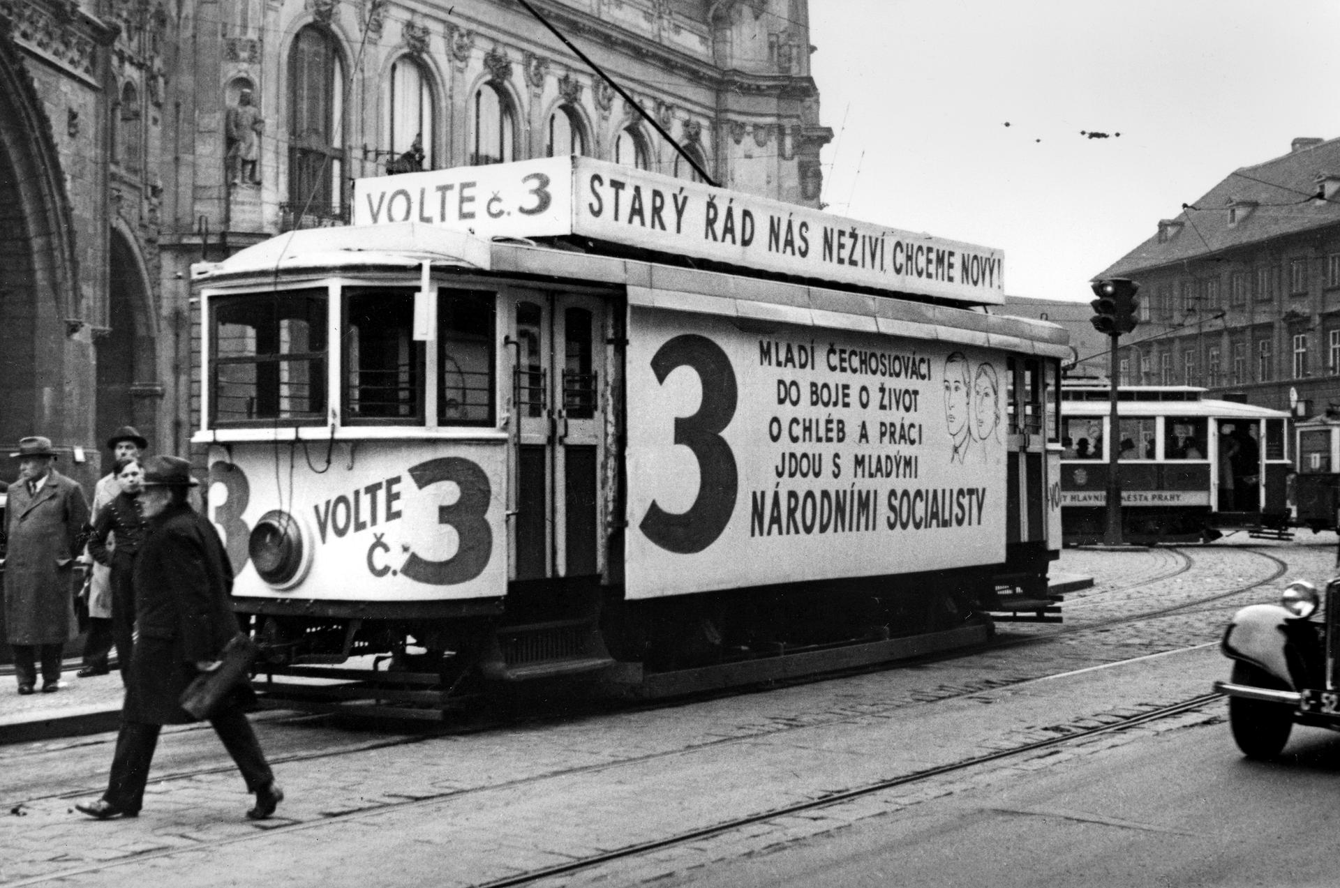 Československé parlamentní volby se v roce 1935 konaly ve stínu nástupu Adolfa Hitlera k moci.
Autor: ČTK /
