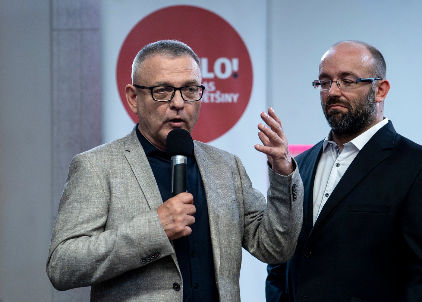 21. 07.2025, Praha TK hnutí Stačilo!, KSČM, ČSNS, SD-SN a SOCDEM k podpisu memoranda o spolupráci pro letošní volby do Poslanecké sněmovny. Konečná, Maláčová, Zaorálek, Sterzik