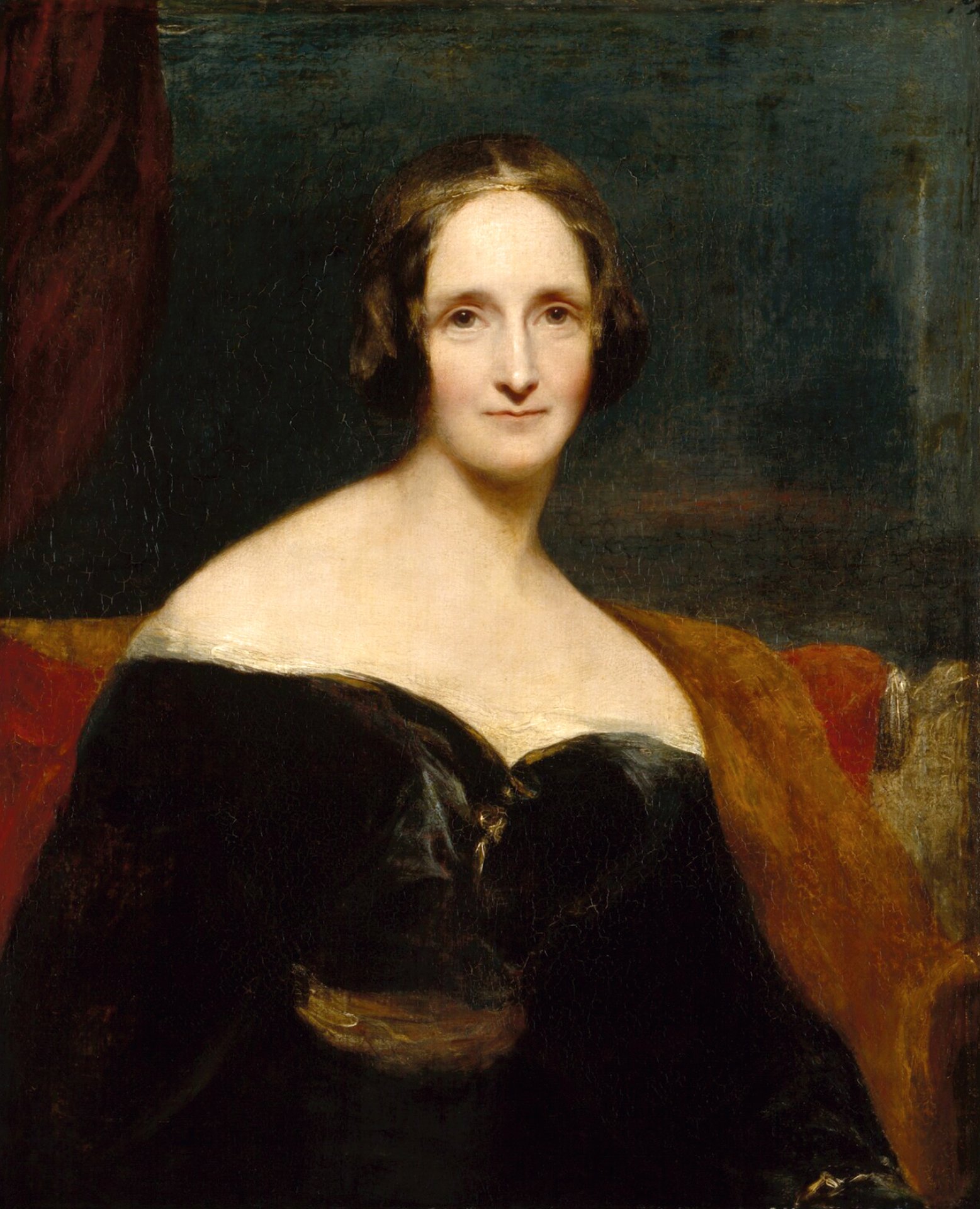 Hrůzné důsledky ztráty a smutku Shelley znala velmi dobře. (Portrét spisovatelky od Richarda Rothwella) 
Autor: National Portrait Gallery