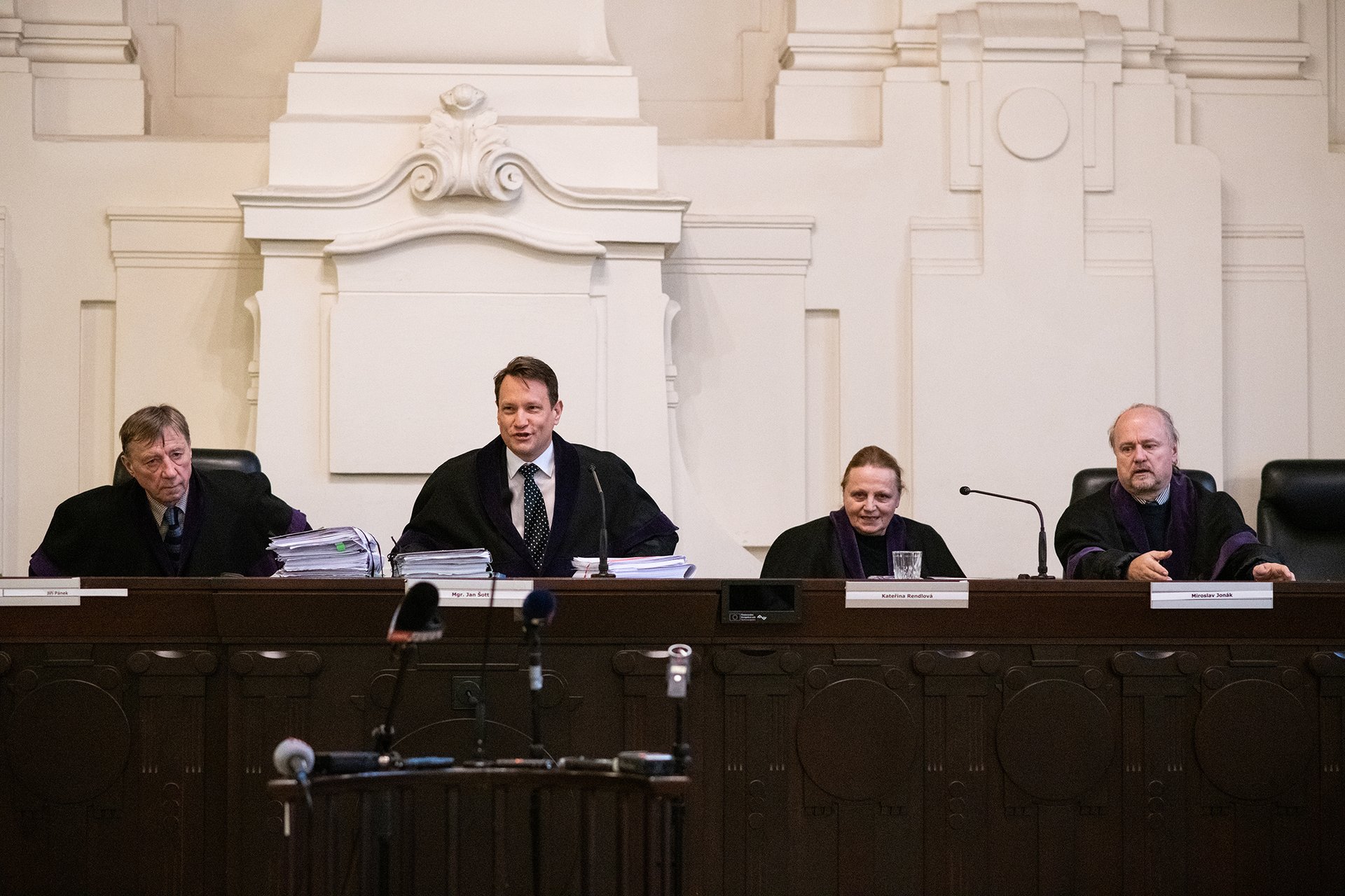 Žádost odeslána. (Soudce Jan Šott)