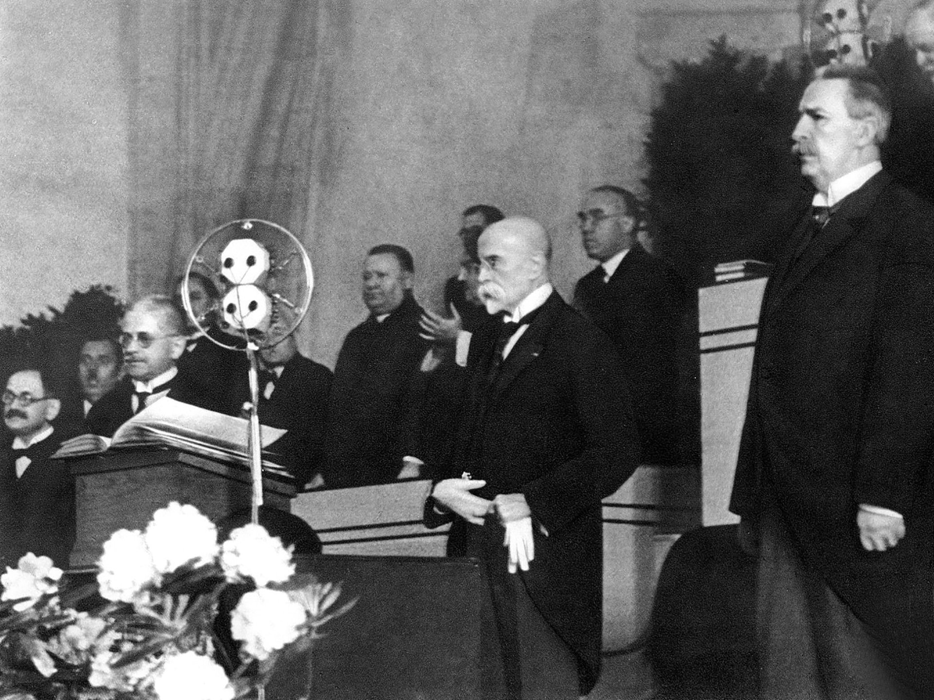 Tomáš Garrigue MASARYK, TGM, prezident, volba, přísaha, slib