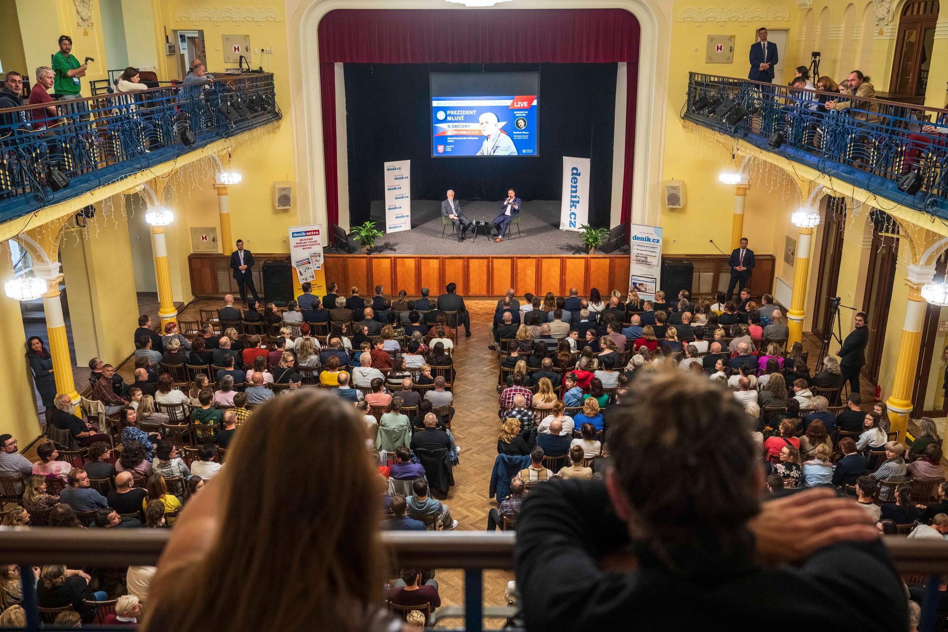 Petr Pavel, návštěva Ústeckého kraje, Děčín 14.10. 2025
Autor: Milan Jaroš