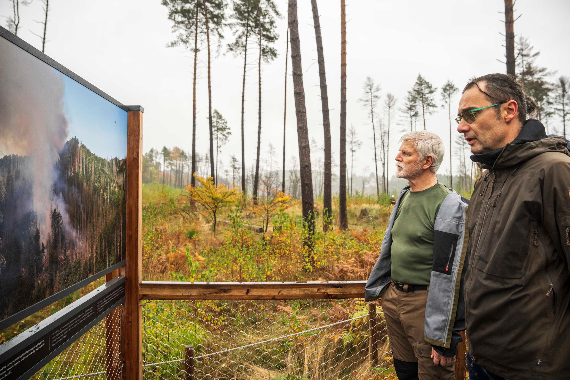 Petr Pavel, návštěva Ústeckého kraje, České Švýcarsko 14.10. 2025
Autor: Milan Jaroš