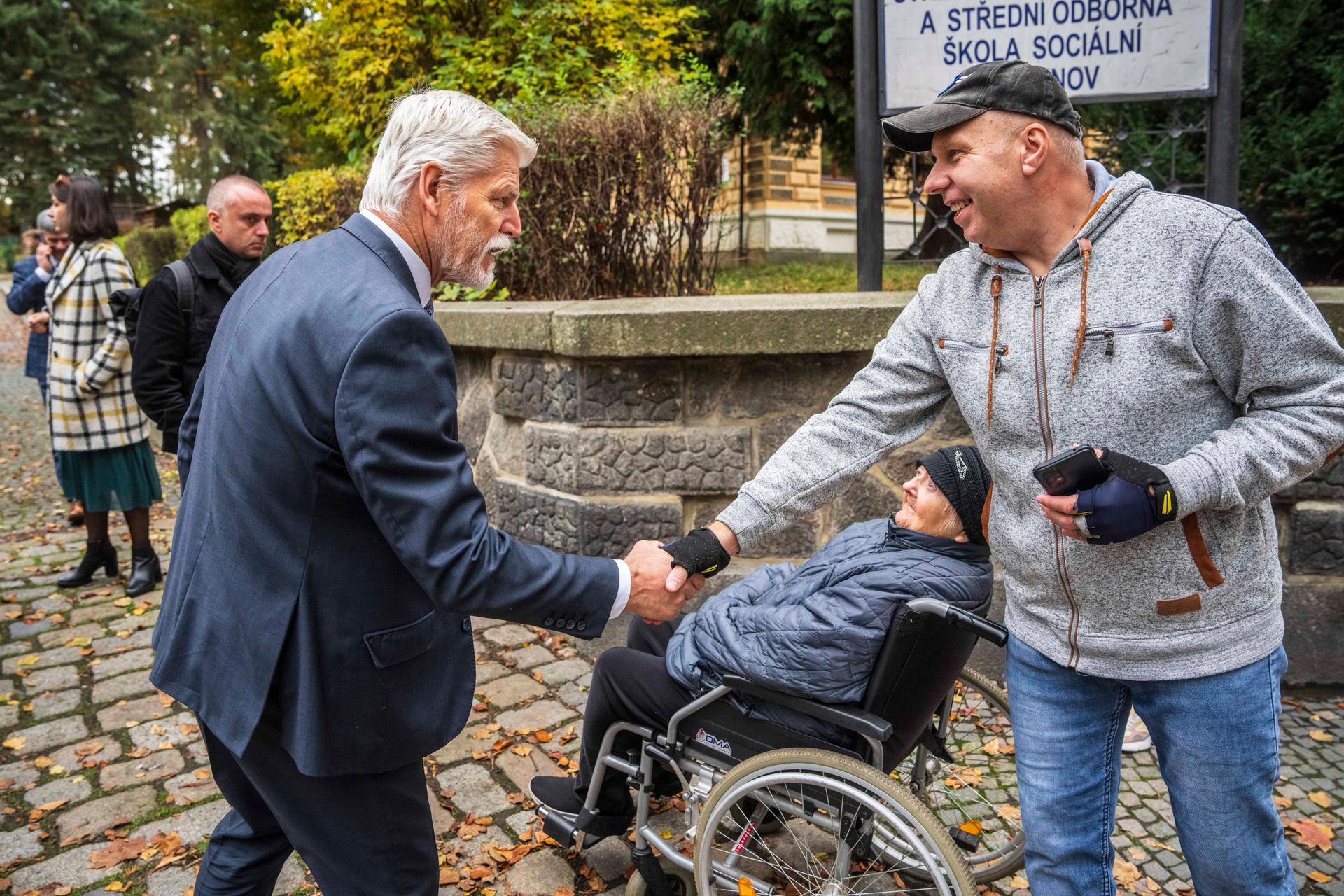 Petr Pavel, návštěva Ústeckého kraje, Šluknov 14.10. 2025
Autor: Milan Jaroš