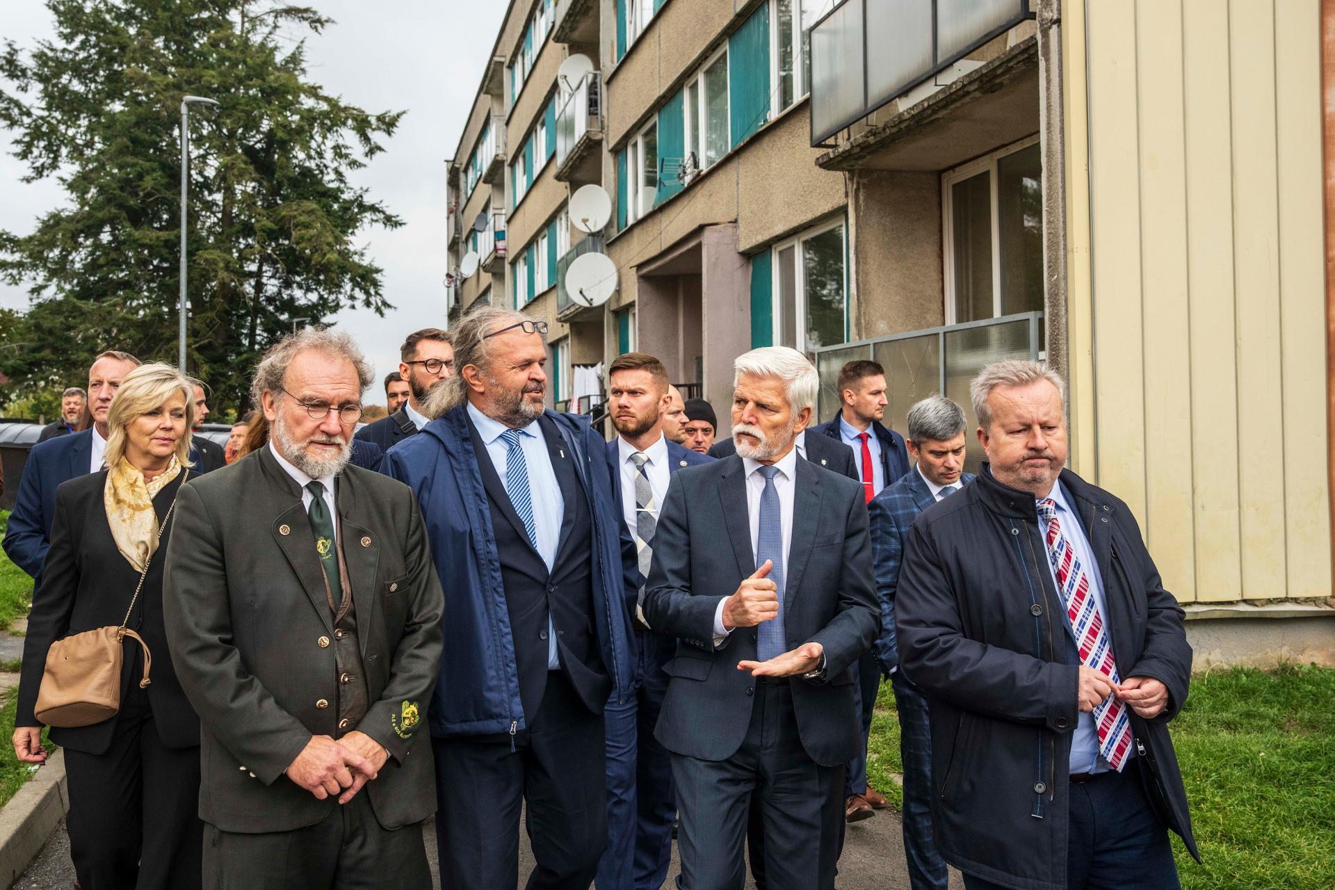 Petr Pavel, návštěva Ústeckého kraje, Šluknov 14.10. 2025
Autor: Milan Jaroš