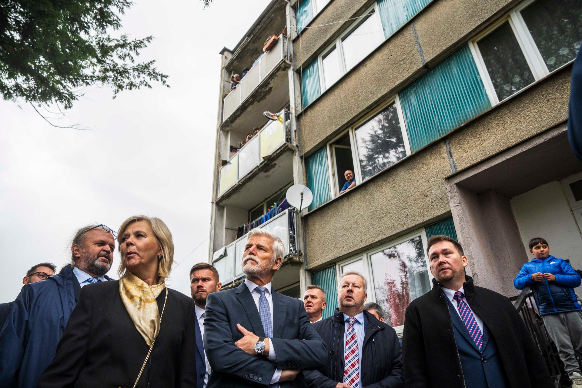 Petr Pavel, návštěva Ústeckého kraje, Šluknov 14.10. 2025
Autor: Milan Jaroš