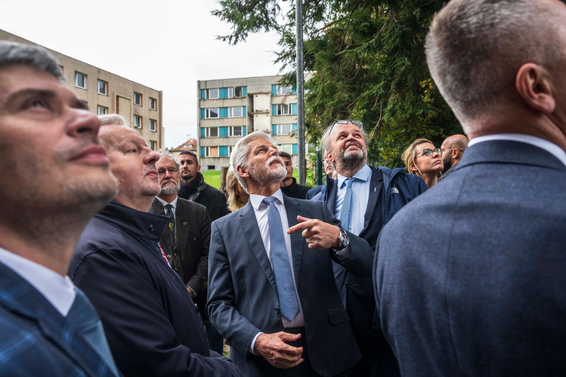 Petr Pavel, návštěva Ústeckého kraje, Šluknov 14.10. 2025
Autor: Milan Jaroš