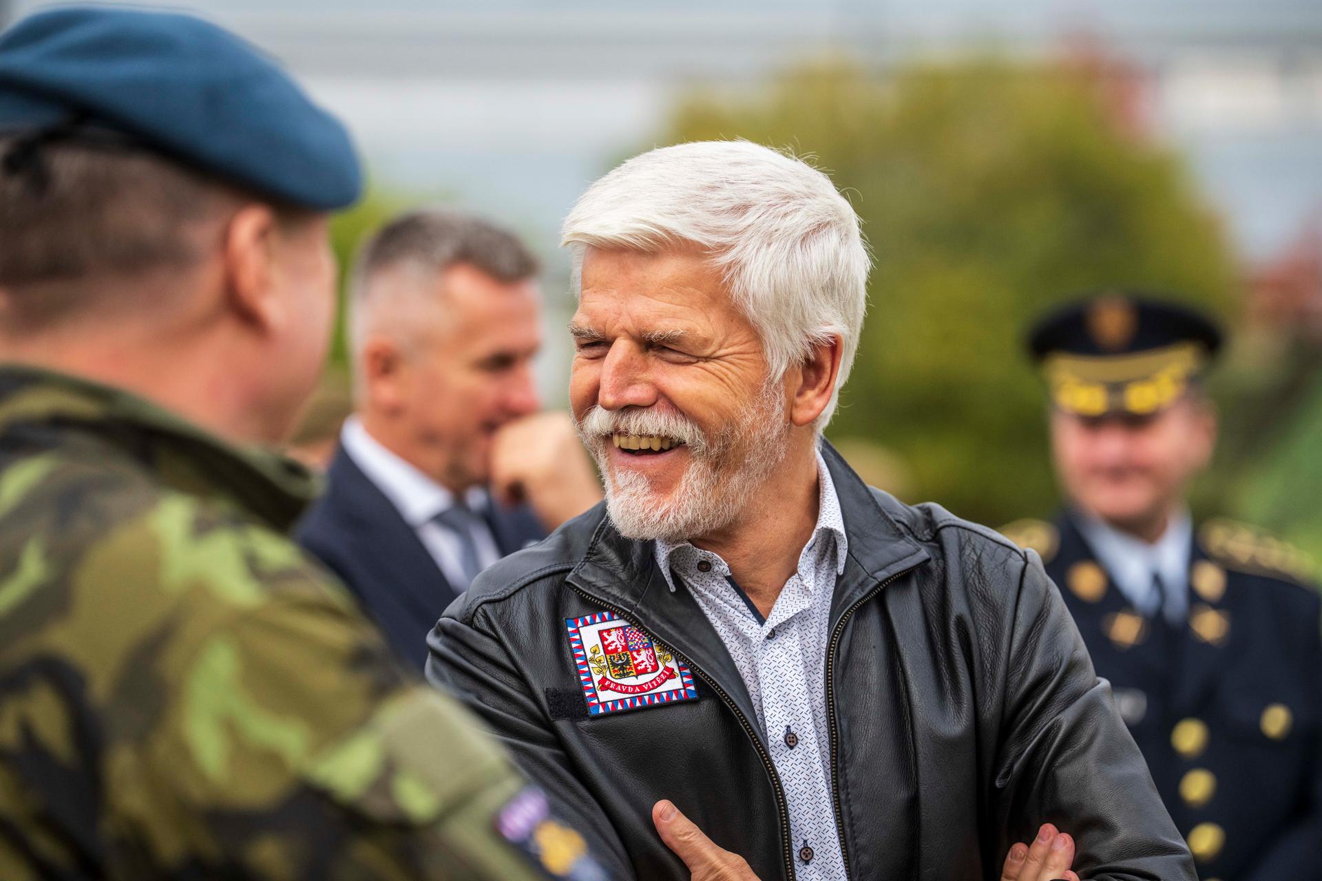 Prezident Petr Pavel v Žatci