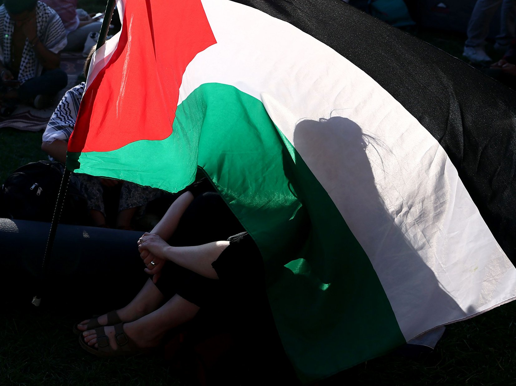 Pro-Palestine activists set up protest camp at a university in Munich
Autor: ANNA SZILAGYI / EPA / Profimedia