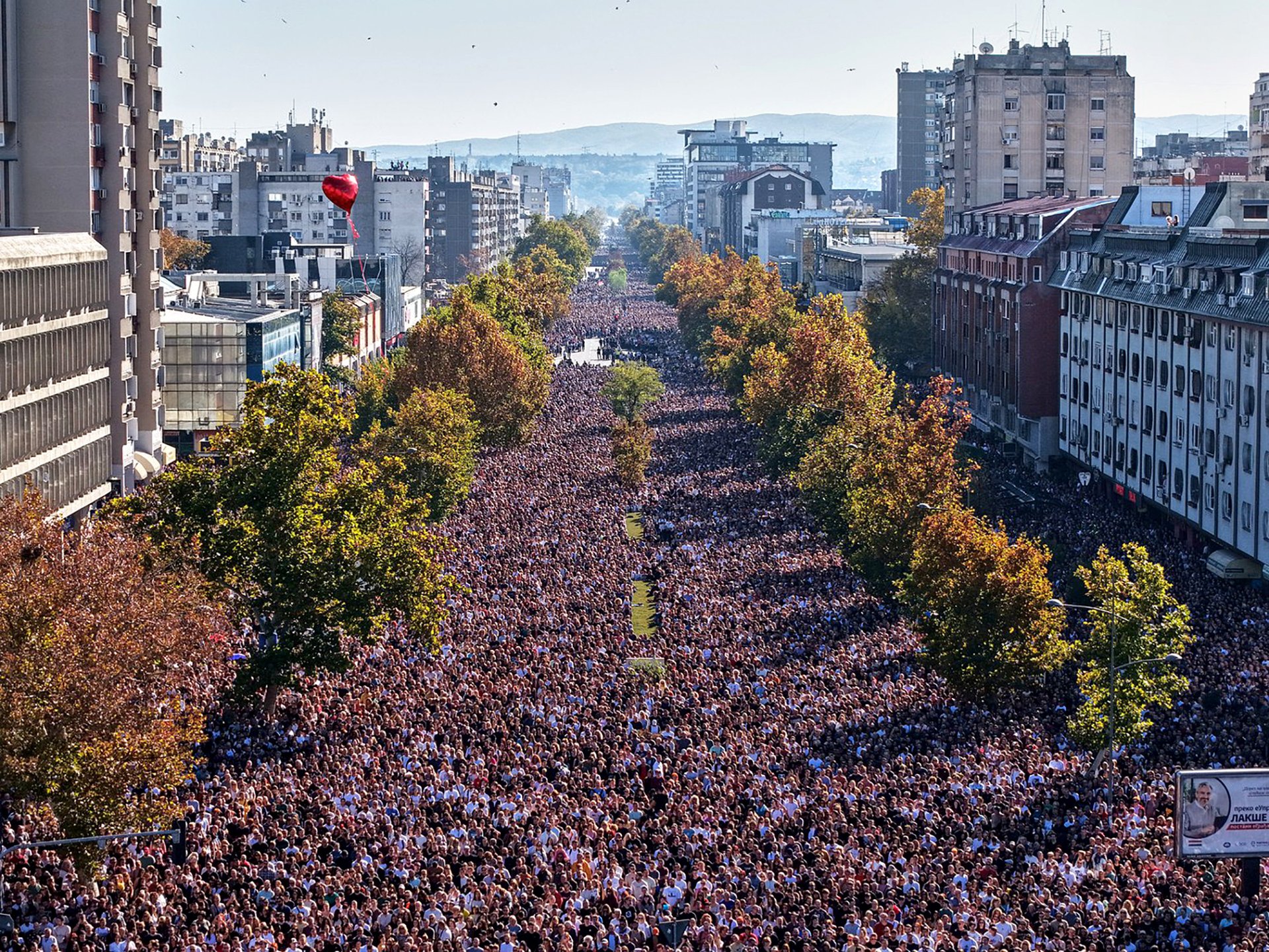 Serbia Protest