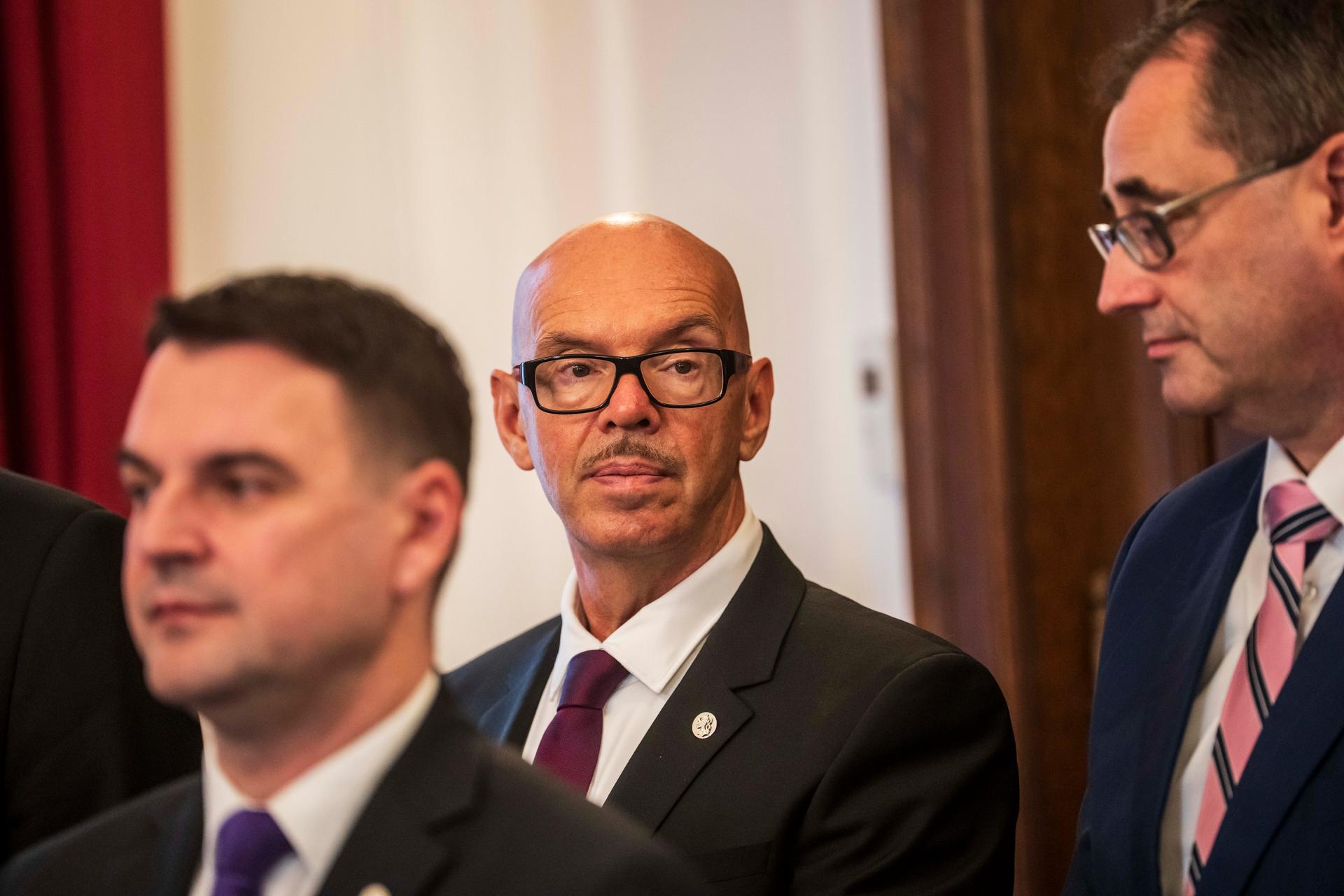 Podpis koaliční smlouvy, 3.11. 2025
Autor: Milan Jaroš