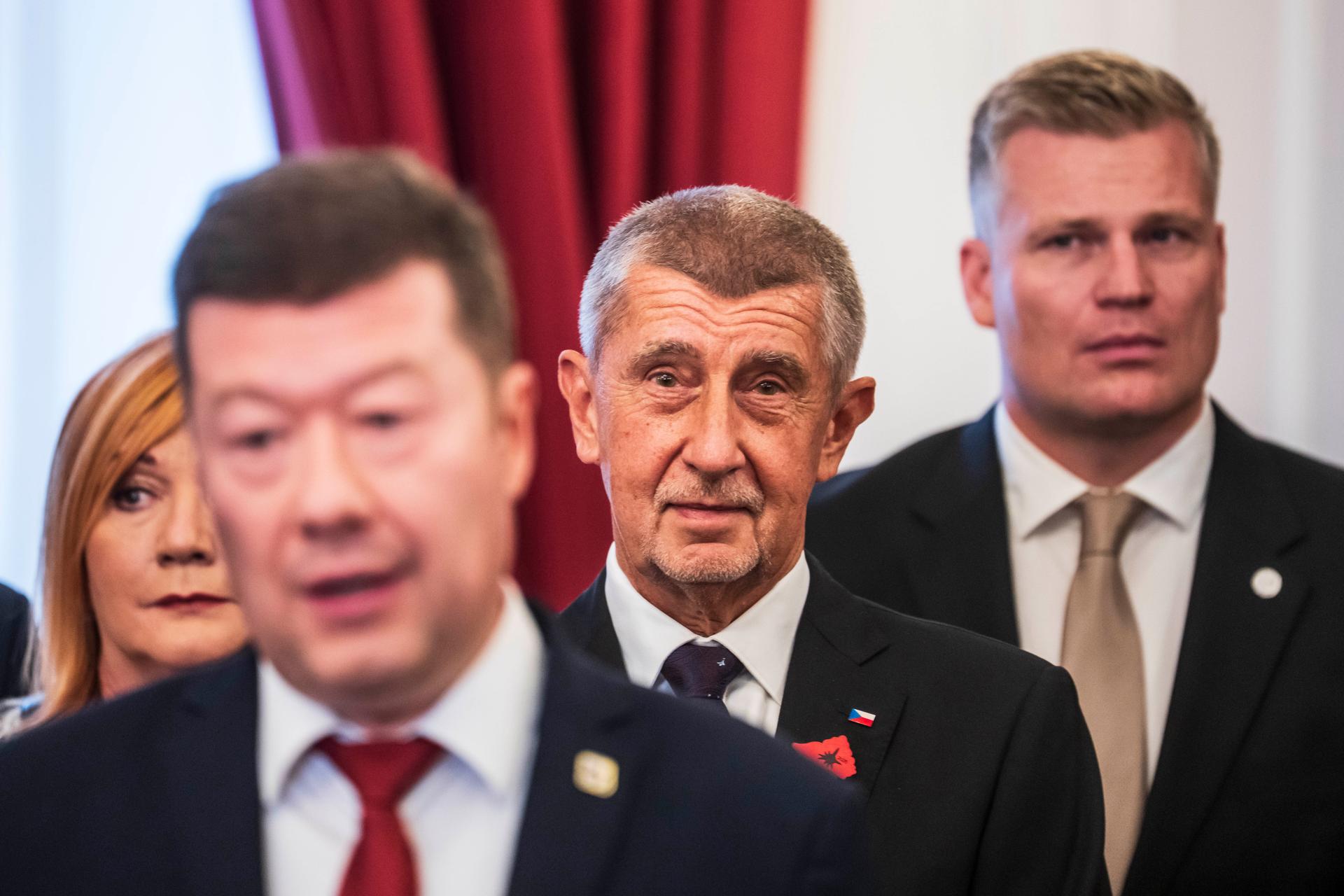 Podpis koaliční smlouvy, 3.11. 2025