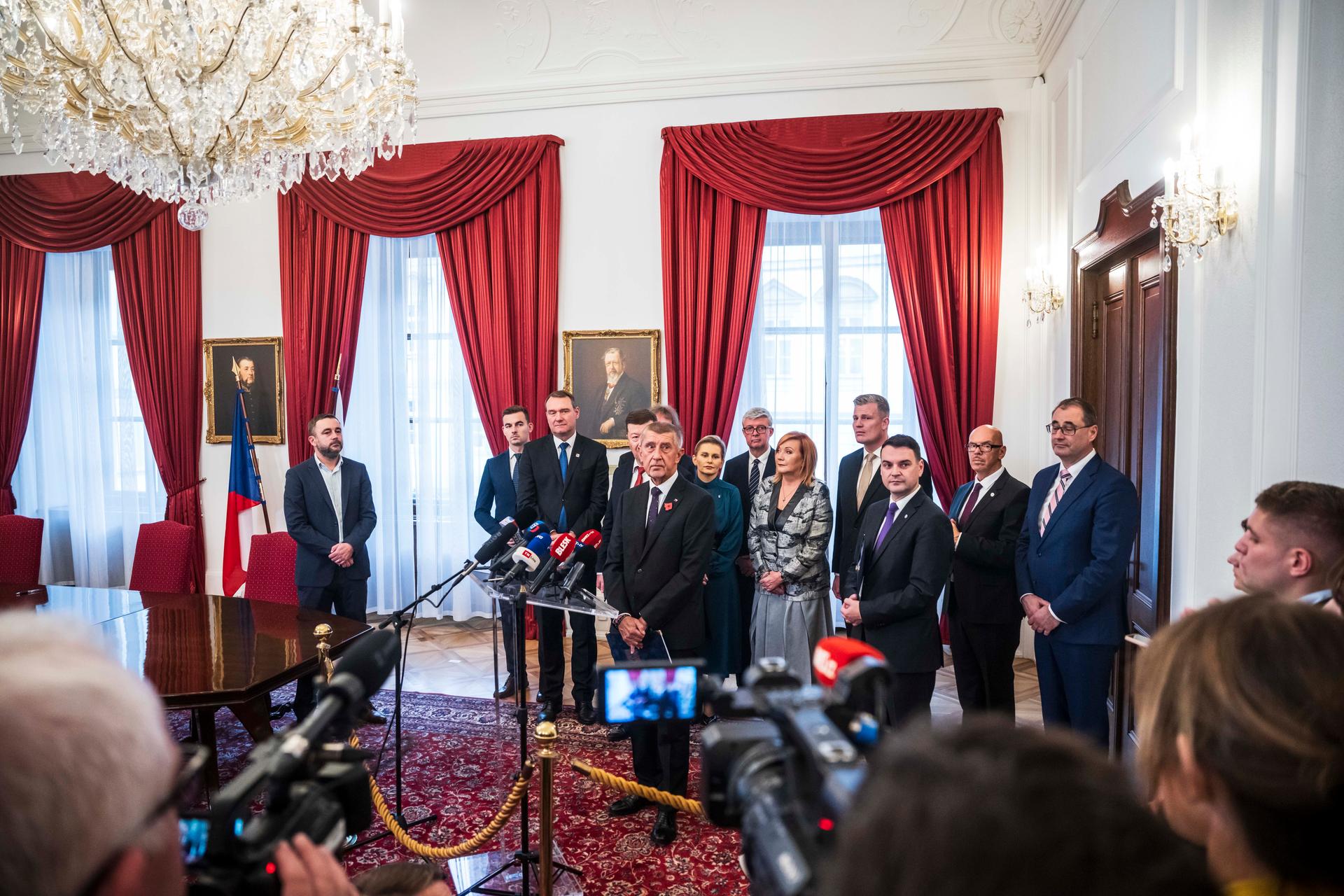 Podpis koaliční smlouvy, 3.11. 2025
Autor: Milan Jaroš