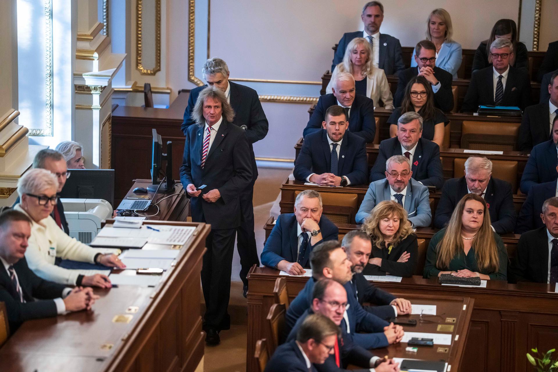 Miroslav Ševčík, Sněmovna, 3.11. 2025
Autor: Milan Jaroš