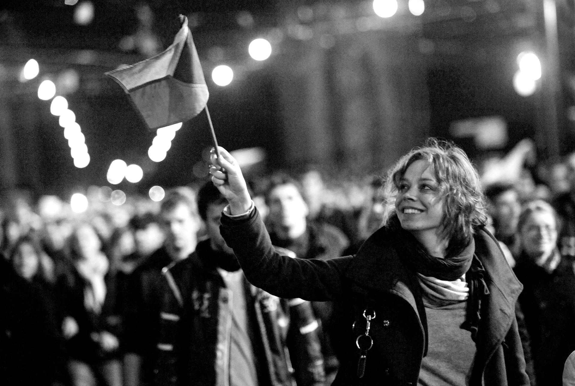 „Chceme se svou prací a svým životem stát skutečně novou generací.“
Autor: ČTK / Volfík René