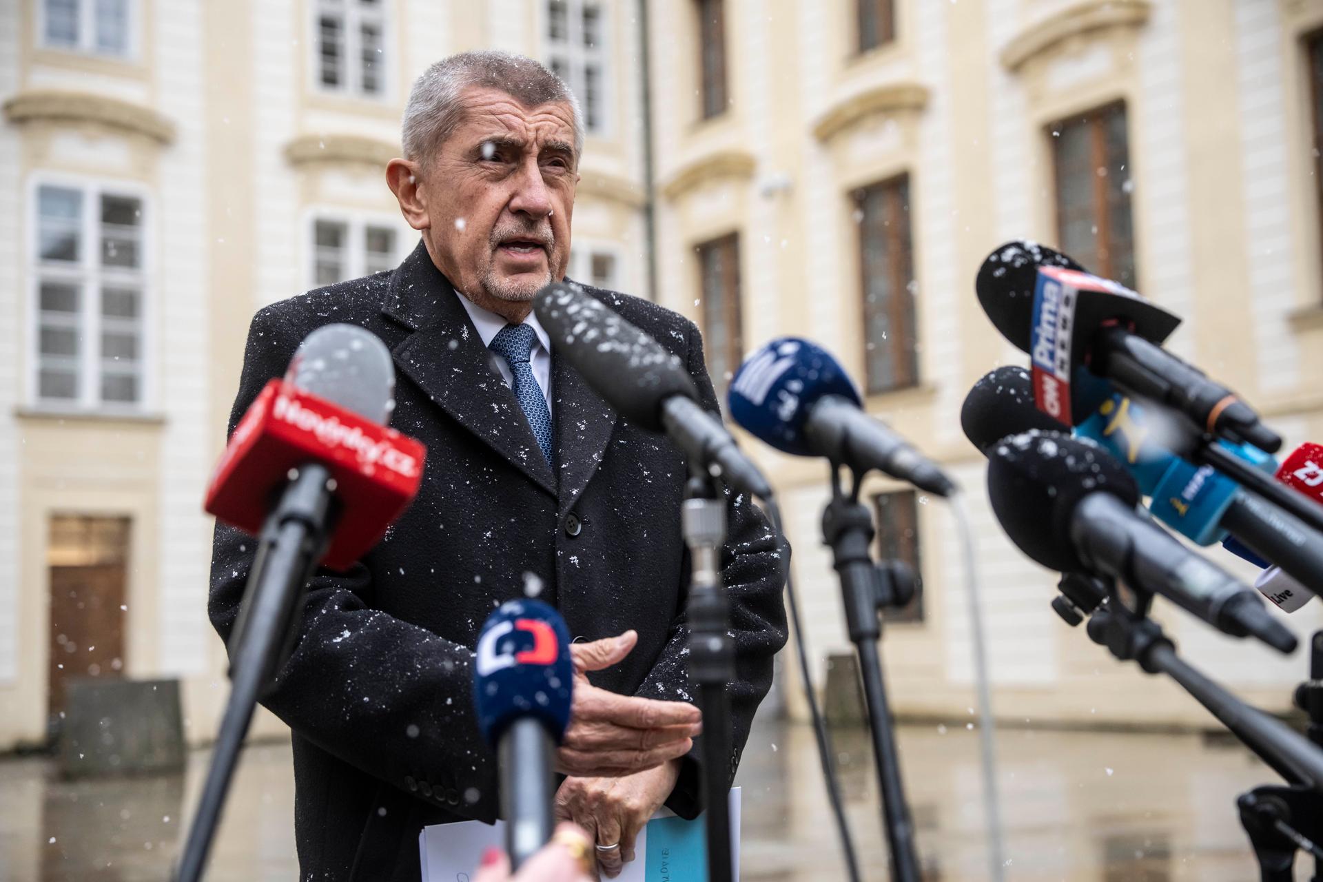 Andrej Babiš, Pražský hrad, 26.11. 2025
