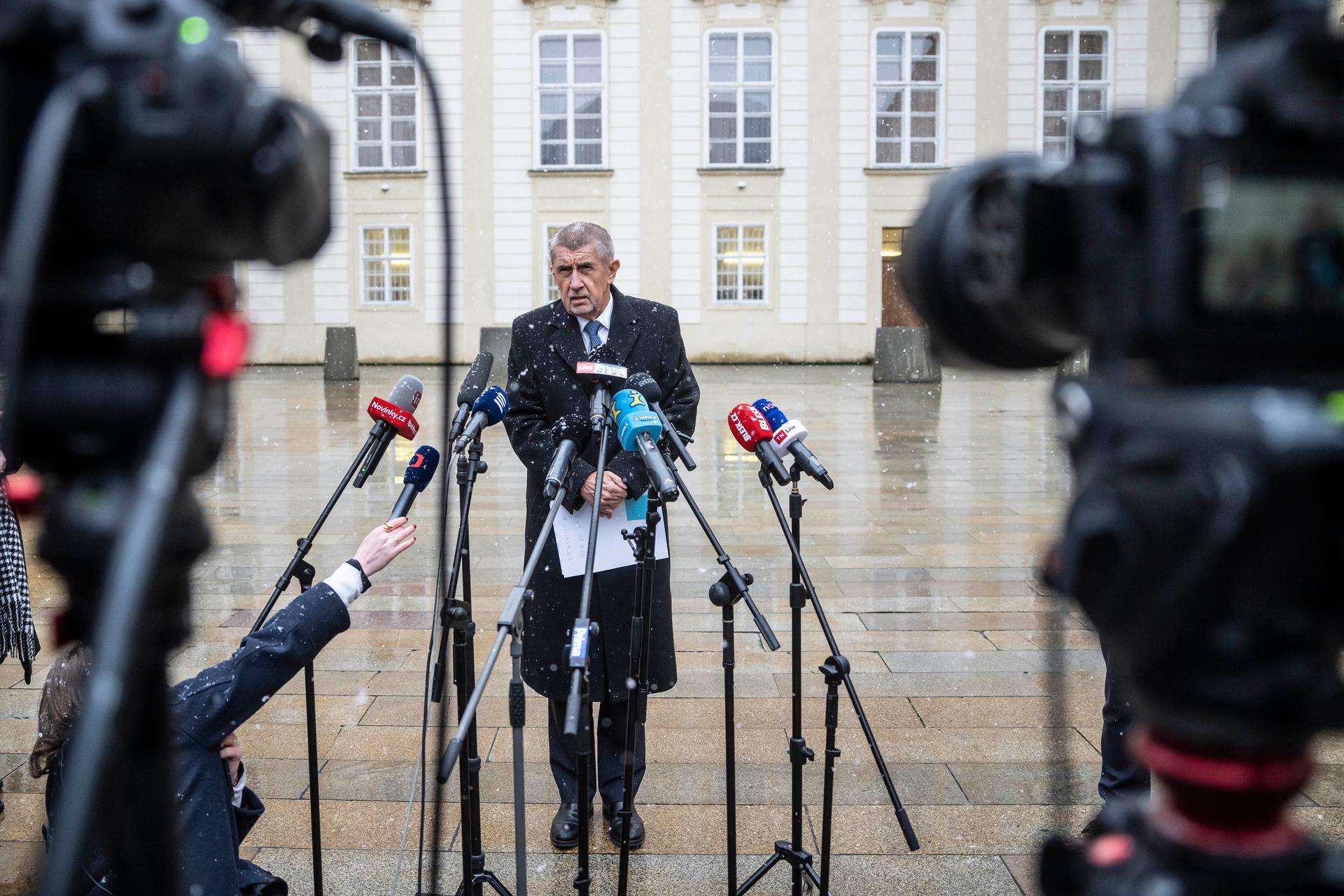 Andrej Babiš, Pražský hrad, 26.11. 2025