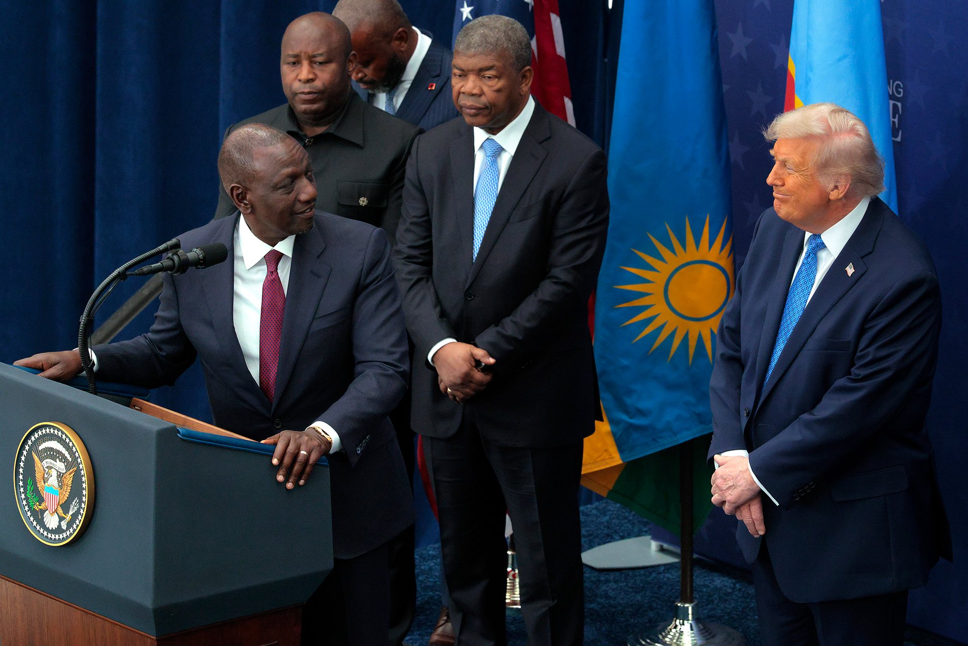 Prezidenti Rwandy a Konga podepsali mírovou dohodu.