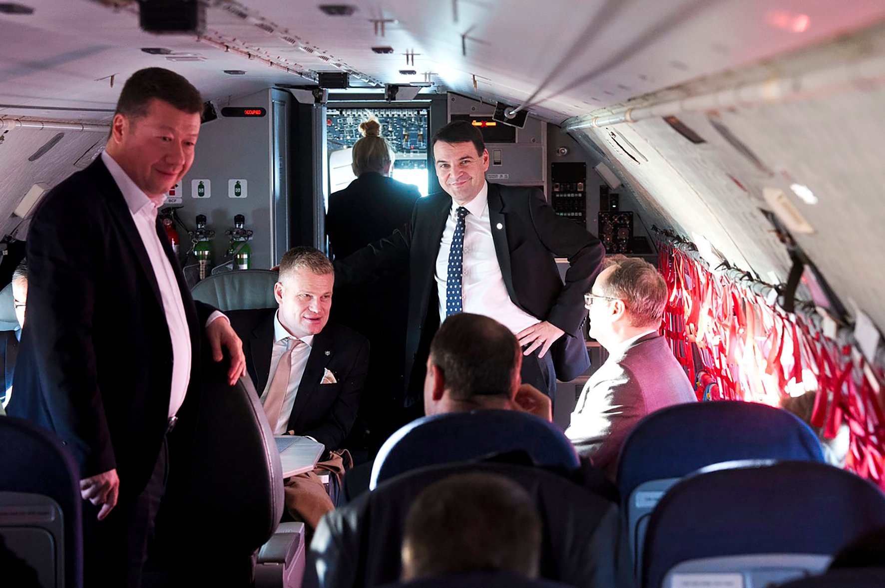 Bratislava 3.12. 2025 Oficiální návštěva předsedy PSP ČR Tomio Okamury ve Slovenské republice a následném setkání předsedu parlamentu zemí slavkovského formátu Bratislava.