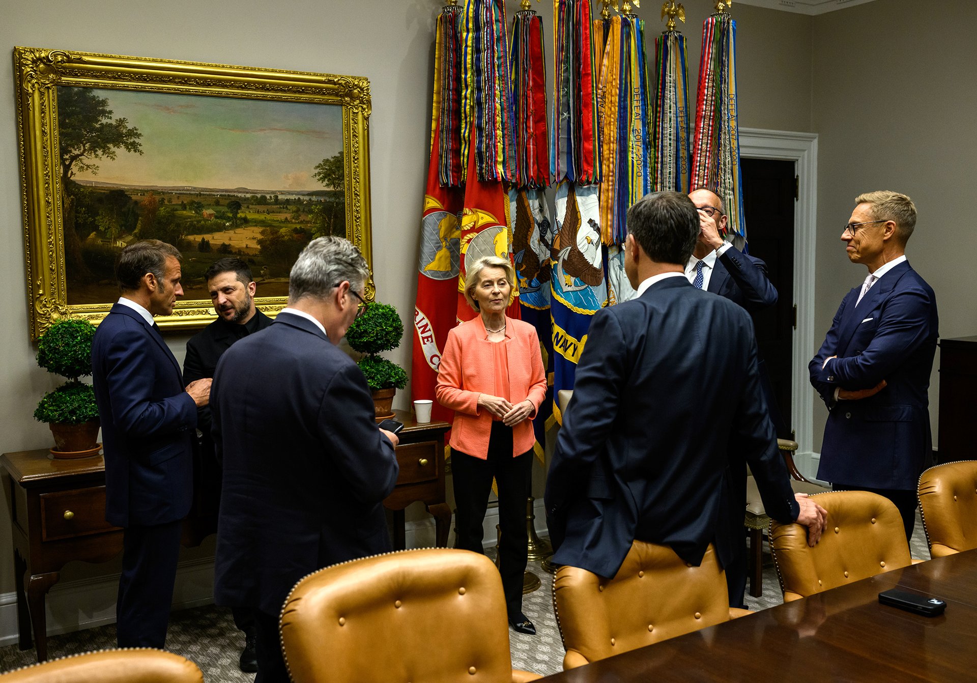 Trump Meeting With Zelensky and European Leaders