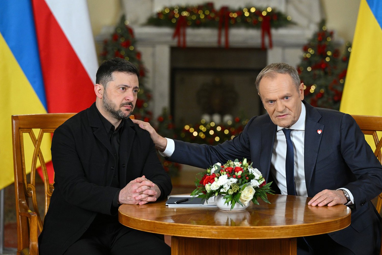 To se vysvětlí. Možná. (Zelenskyj a Tusk)