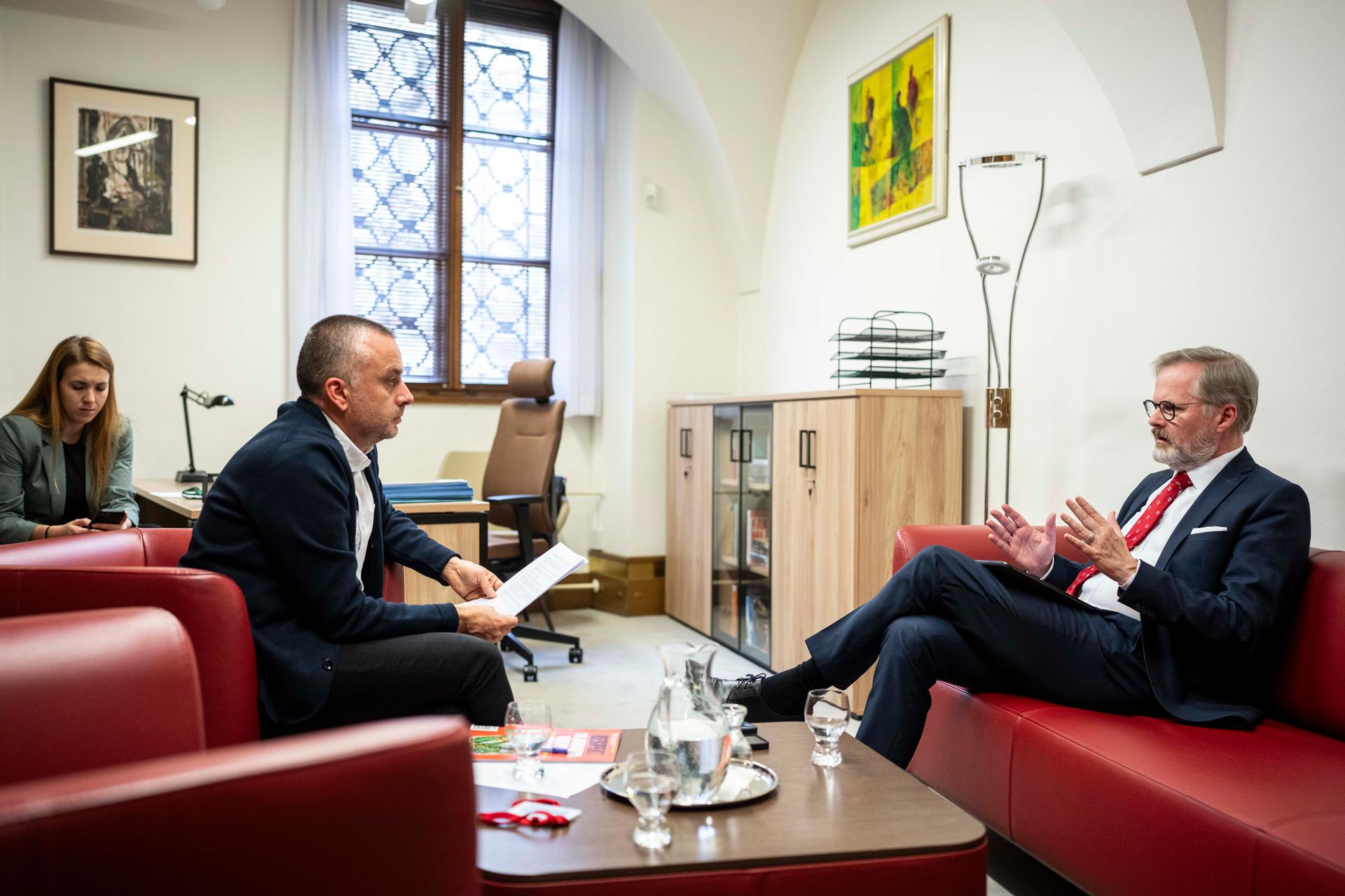 Ondřej Kundra a Petr Fiala
Autor: Milan Jaroš