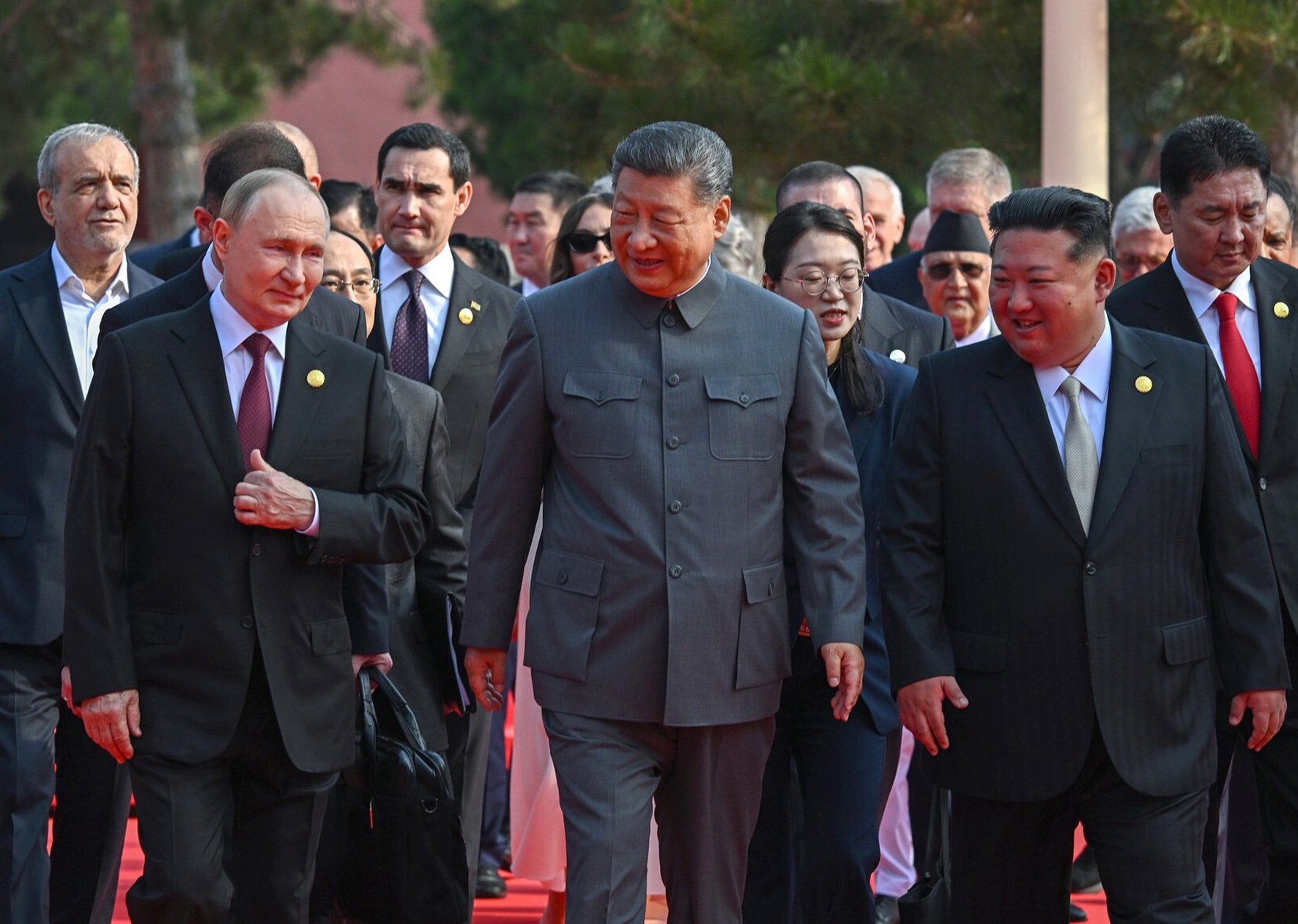 Military parade in Beijing to mark the 80th anniversary of the end of World War II
Autor: Anadolu via Getty Images