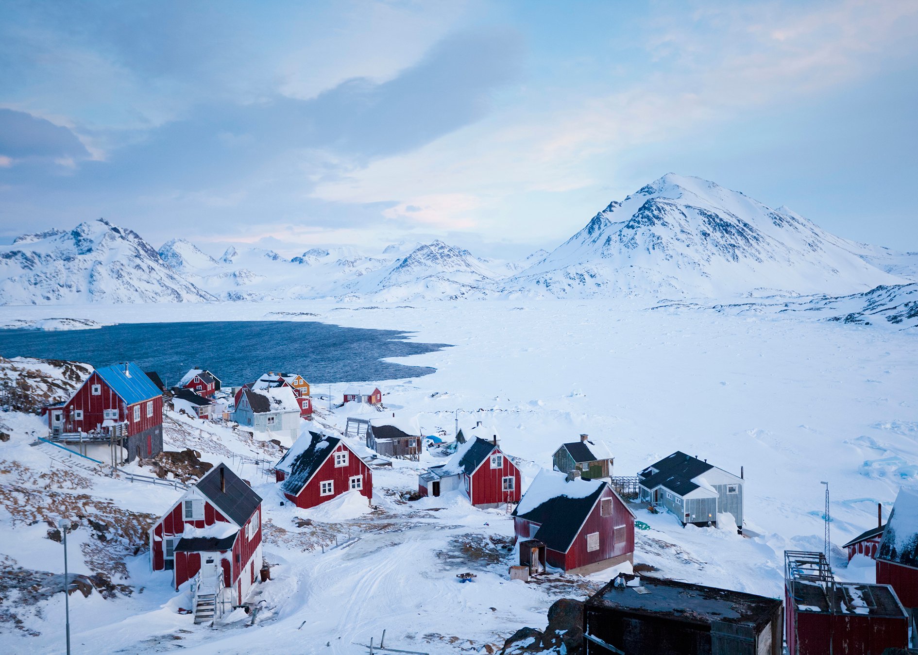Inuit village of Kulusuk in winter, Greenland
Autor: Getty Images