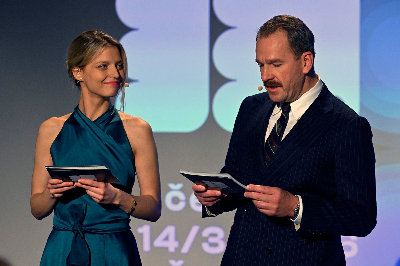 Simona Lewandowska a Stanislav Majer vyhlašují nominace na České lvy za rok 2025