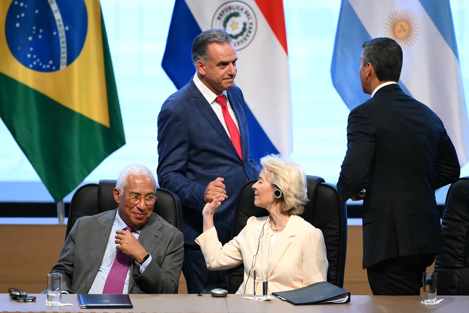 To se ještě slavilo. (Ursula von der Leyen v Peru)