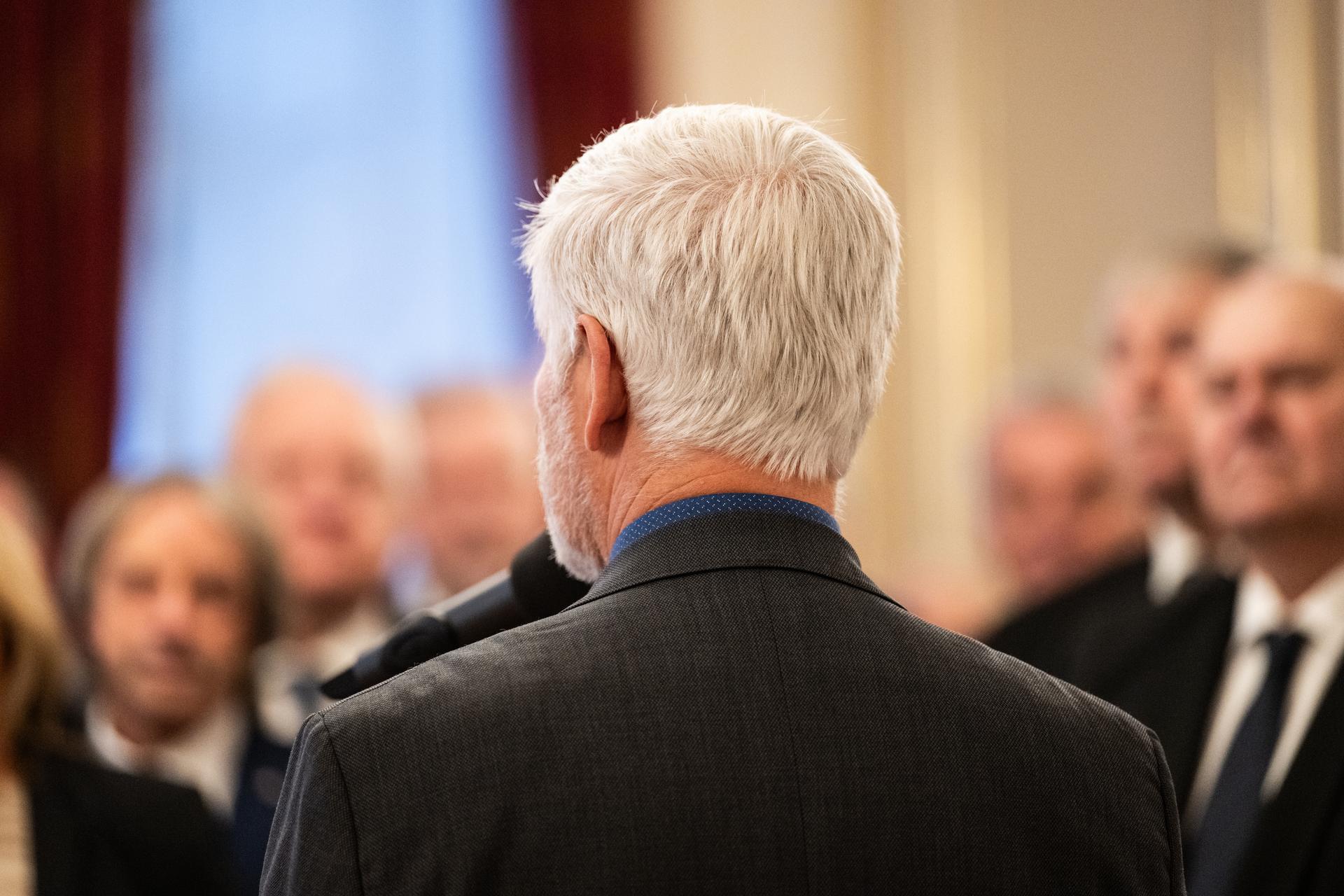 Setkání hejtmanů a primátorů s prezidentem Pavlem