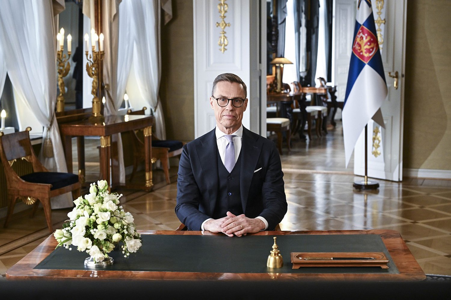 „Vážení spoluobčané, hlavně nepanikařit!“ (Finský prezident Alexander Stubb během novoročního projevu)
Autor: KIMMO BRANDT / EPA / Profimedia