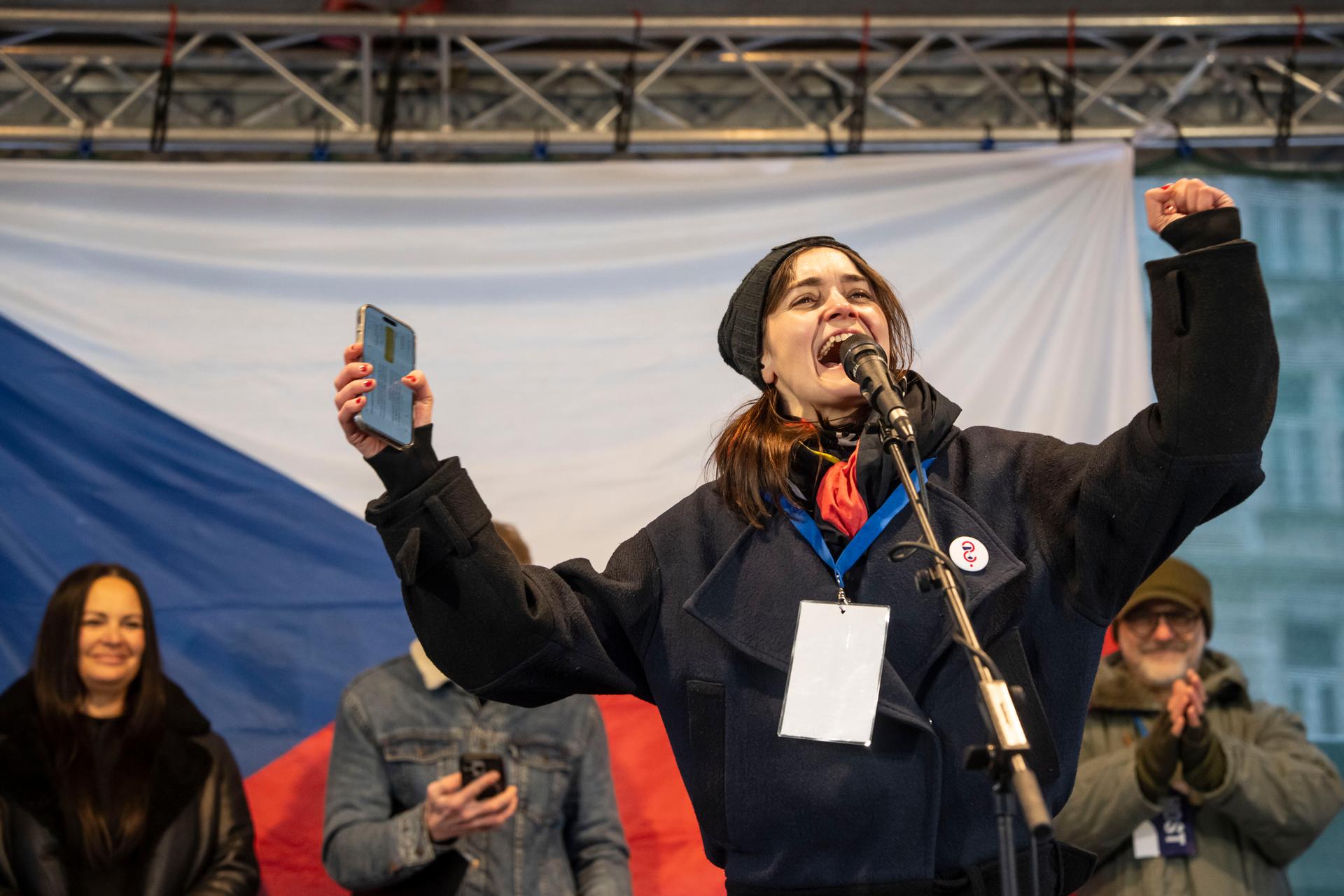 Demonstrace Milionu Chvilek pro demokracii, Staroměstské náměstí, 1.2. 2026