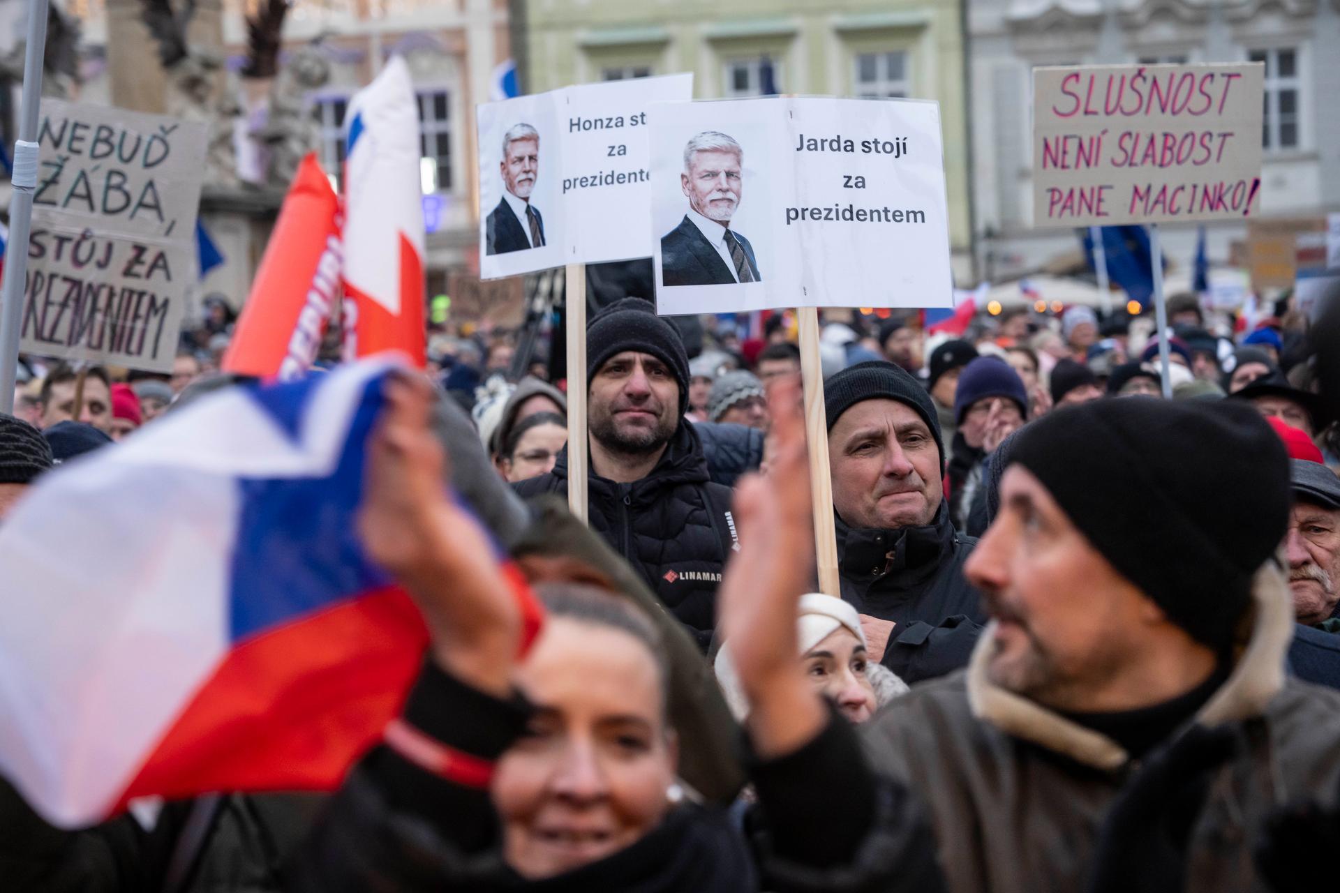 Demonstrace Milionu Chvilek pro demokracii, Staroměstské náměstí, 1.2. 2026