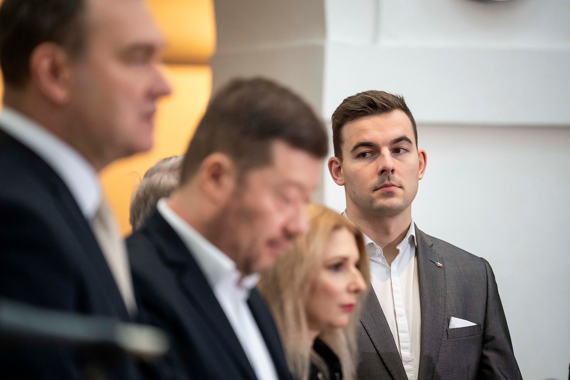  „Myslím si, že máme právo na informace, máme právo se dozvědět, jaké kraviny říká ruská propaganda,“ myslí si Libor Vondráček
Autor: Milan Jaroš