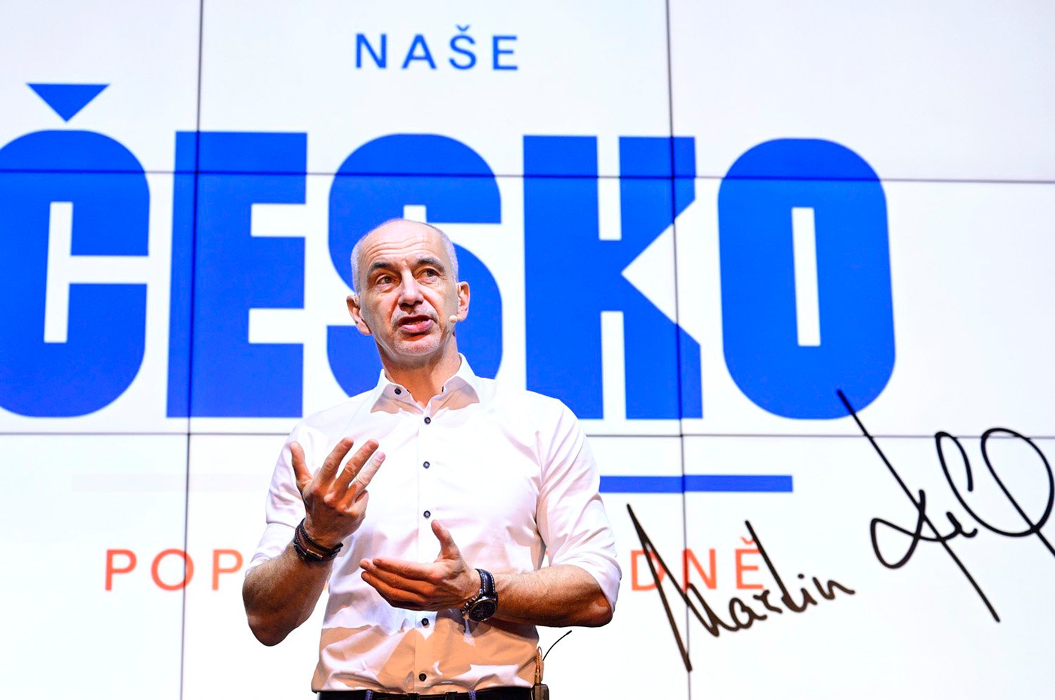 „Naše Česko poprvé pořádně“.  