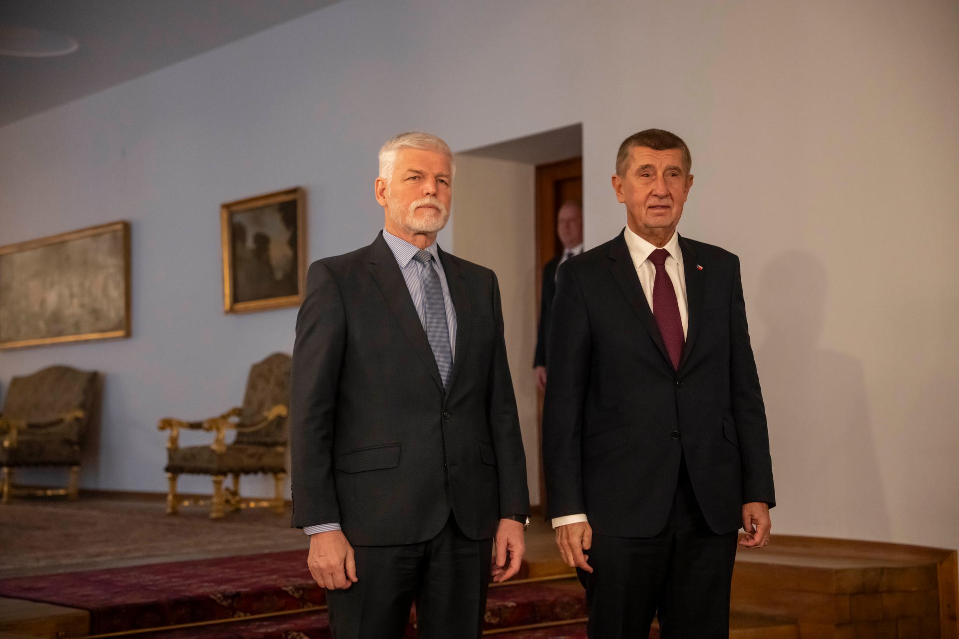 Petr Pavel a Andrej Babiš, 4.2. 2026