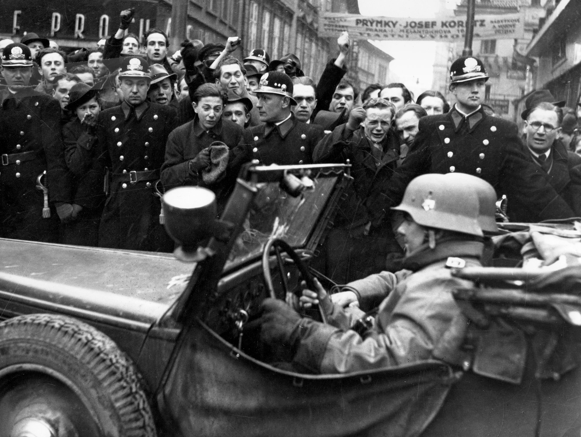 Vyhlášení Protektorátu Čechy a Morava. (15. března 1939)