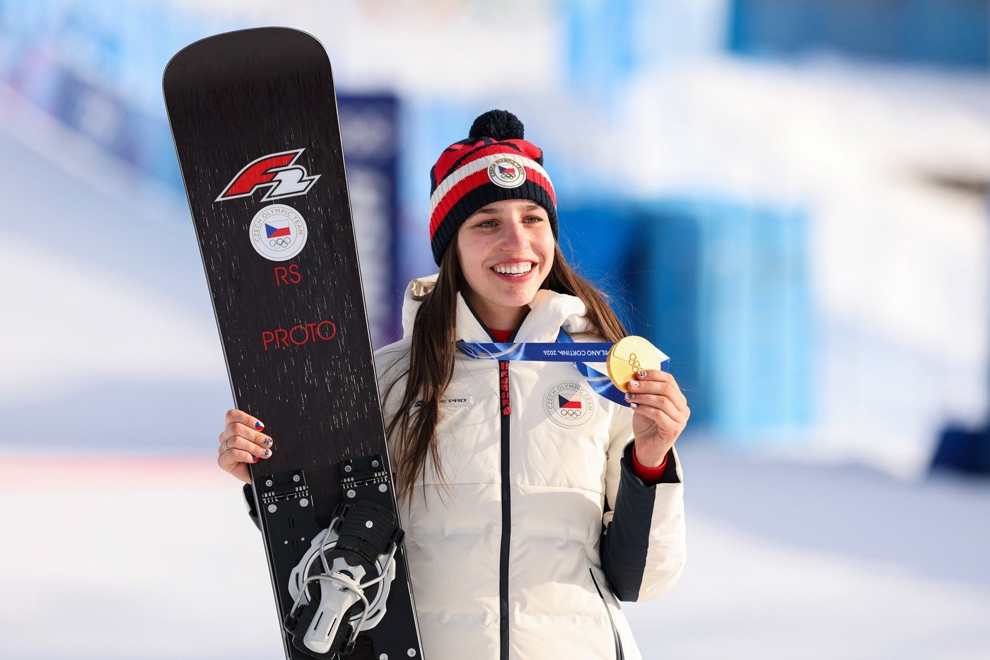 Nejpřekvapivější česká medaile. (Zuzana Maděrová)
Autor: Action Press / Shutterstock Editorial / Profimedia
