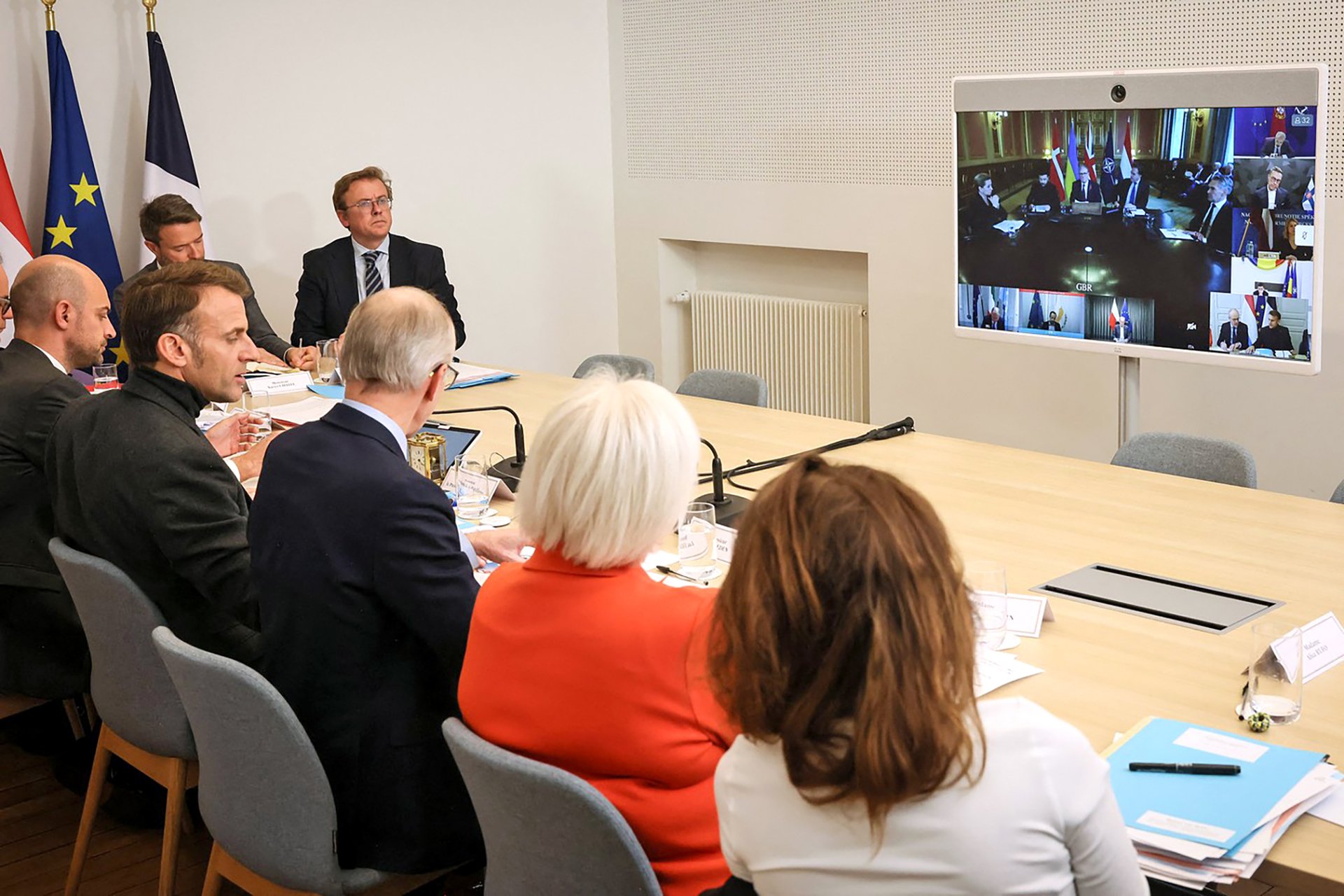 Francouzská vláda pro videokonference místo Zoomu nebo Microsoft Teams přechází na vlastní službu Visio.
Autor: ABACA / Shutterstock Editorial / Profimedia