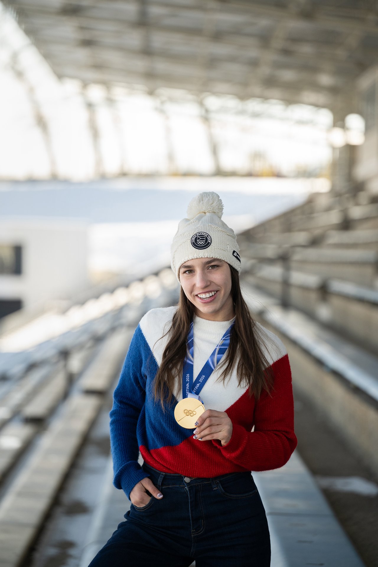 Zuzana Maděrová si dojela rovnou pro zlato.
