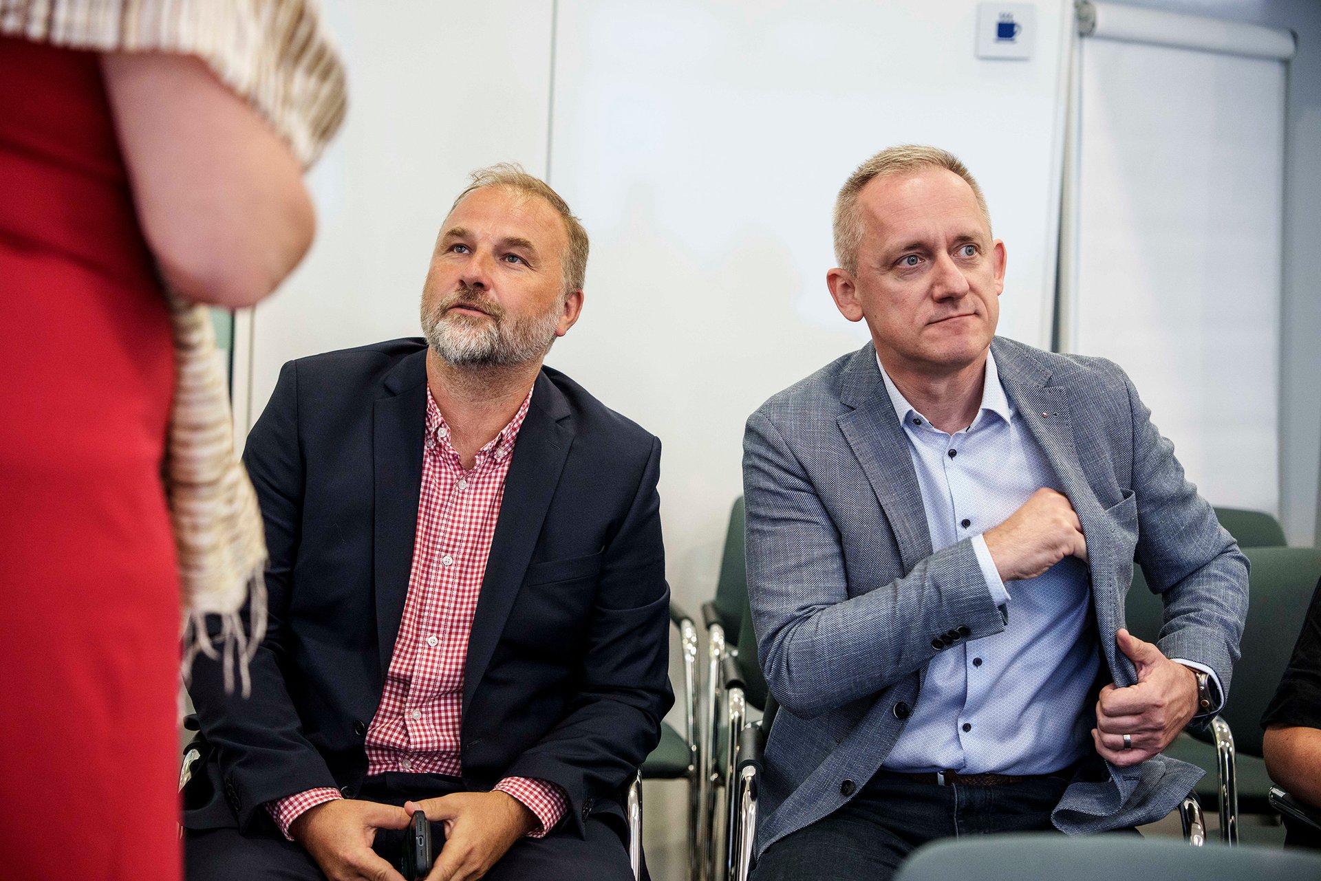 ... a být zadobře. (Zleva Mrzena s Kubalem)
Autor: Milan Jaroš