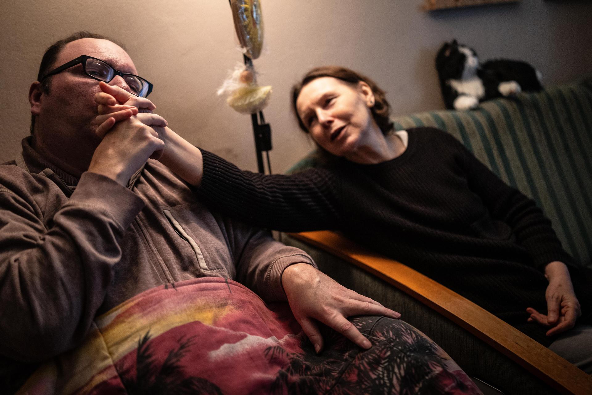 Snímek z nové kampaně Asistence, která má přiblížit životní podmínky lidí s postižením a jejich blízkých.