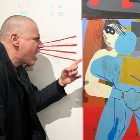 Výstava týdne: Mezi proutkařem a boxerem – Vladimir 518 a jeho malířská cesta za vnitřním souladem