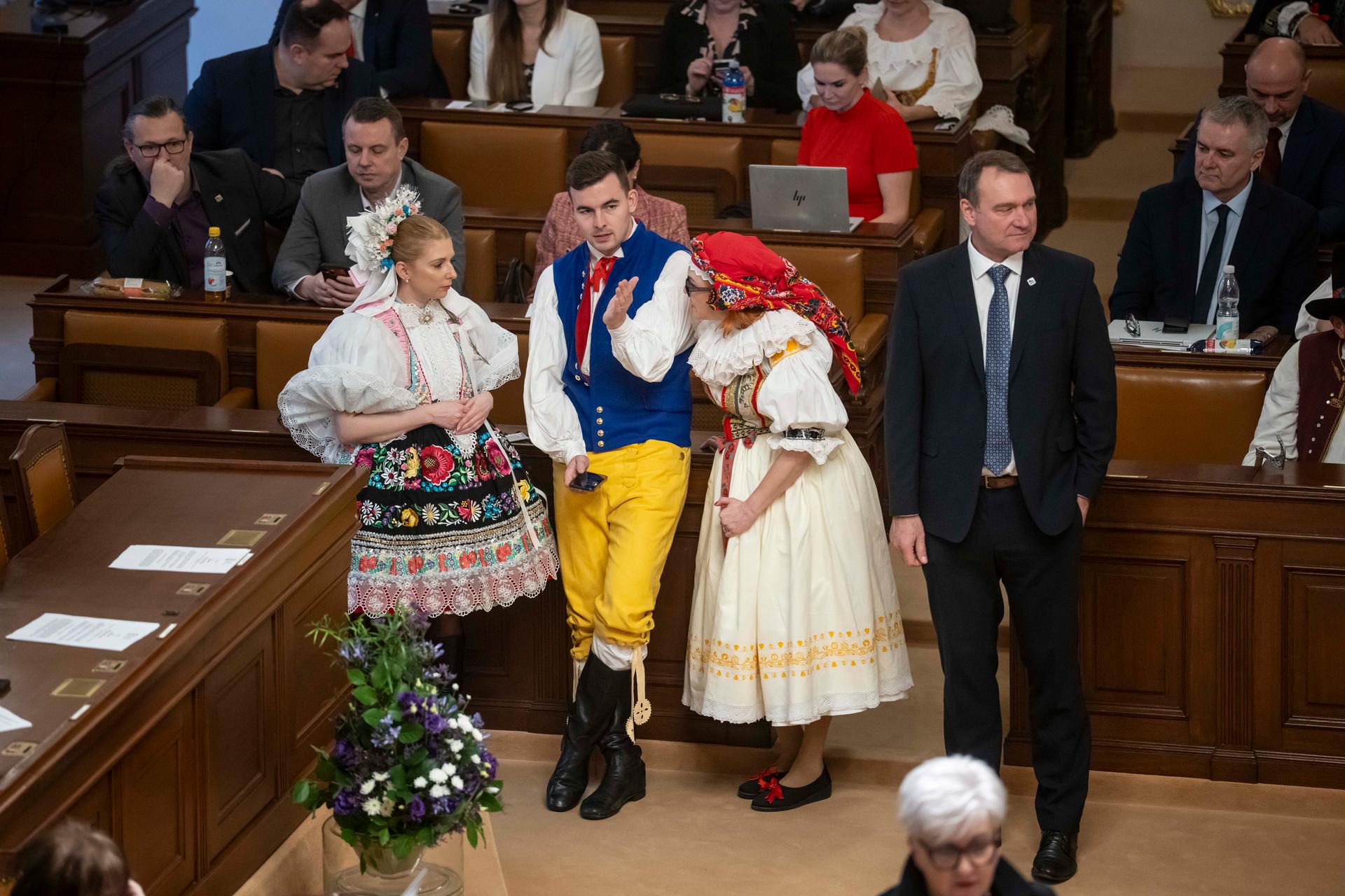 Den lidových krojů v Poslanecké sněmovně, 10.3. 2026