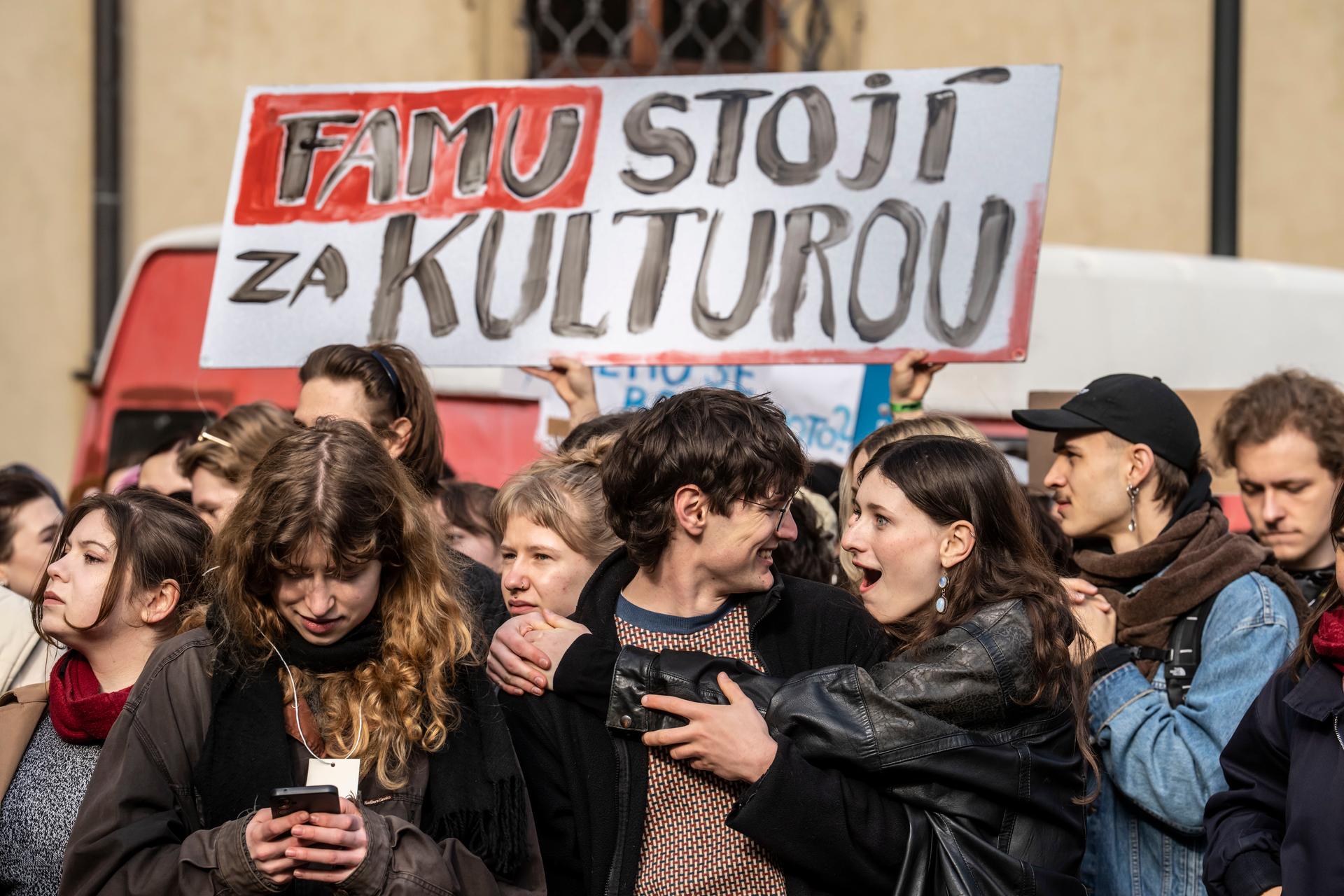 Demonstrace Stojíme za kulturou, 11.3. 2026, Praha
Autor: Milan Jaroš