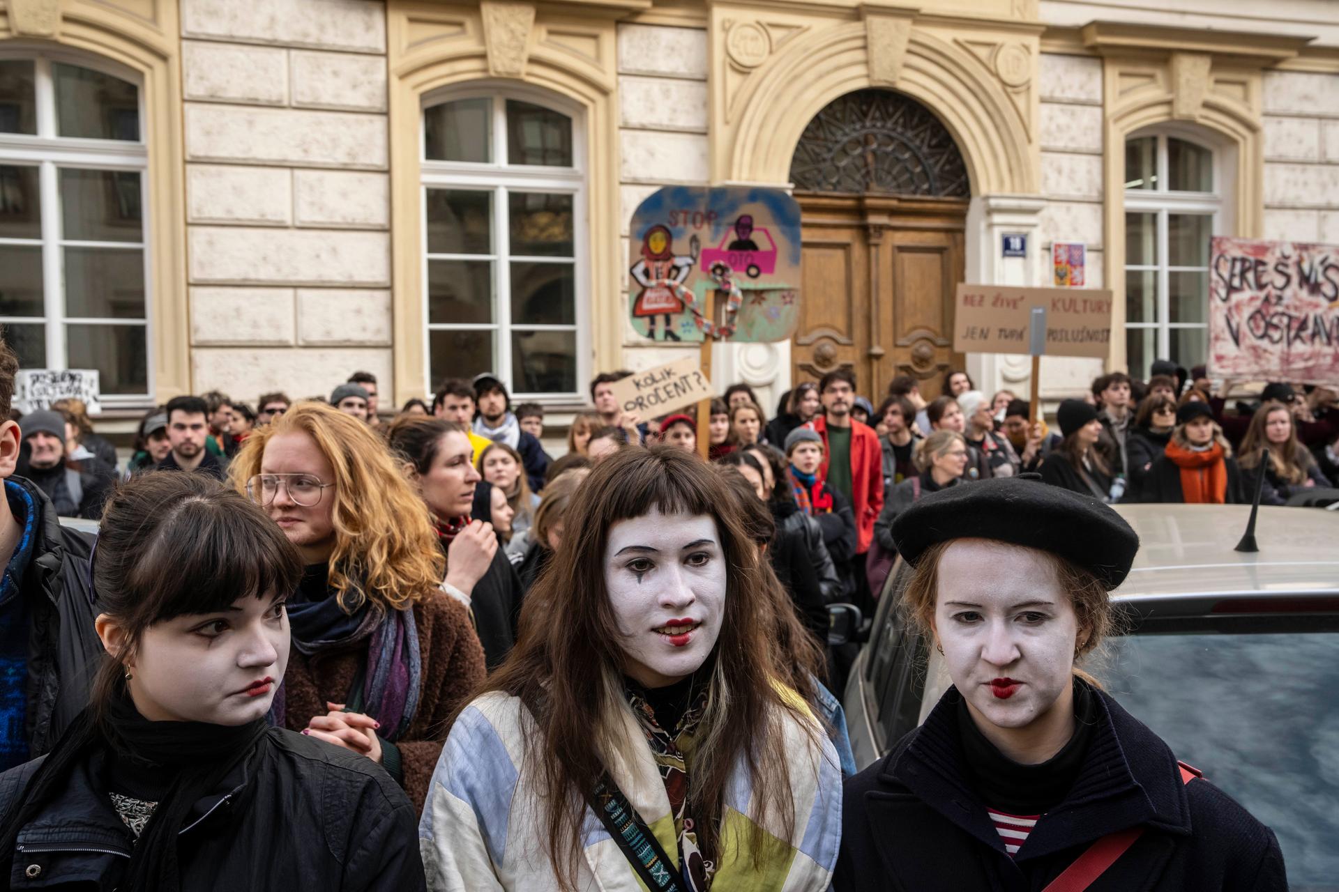 Demonstrace Stojíme za kulturou, 11.3. 2026, Praha
Autor: Milan Jaroš