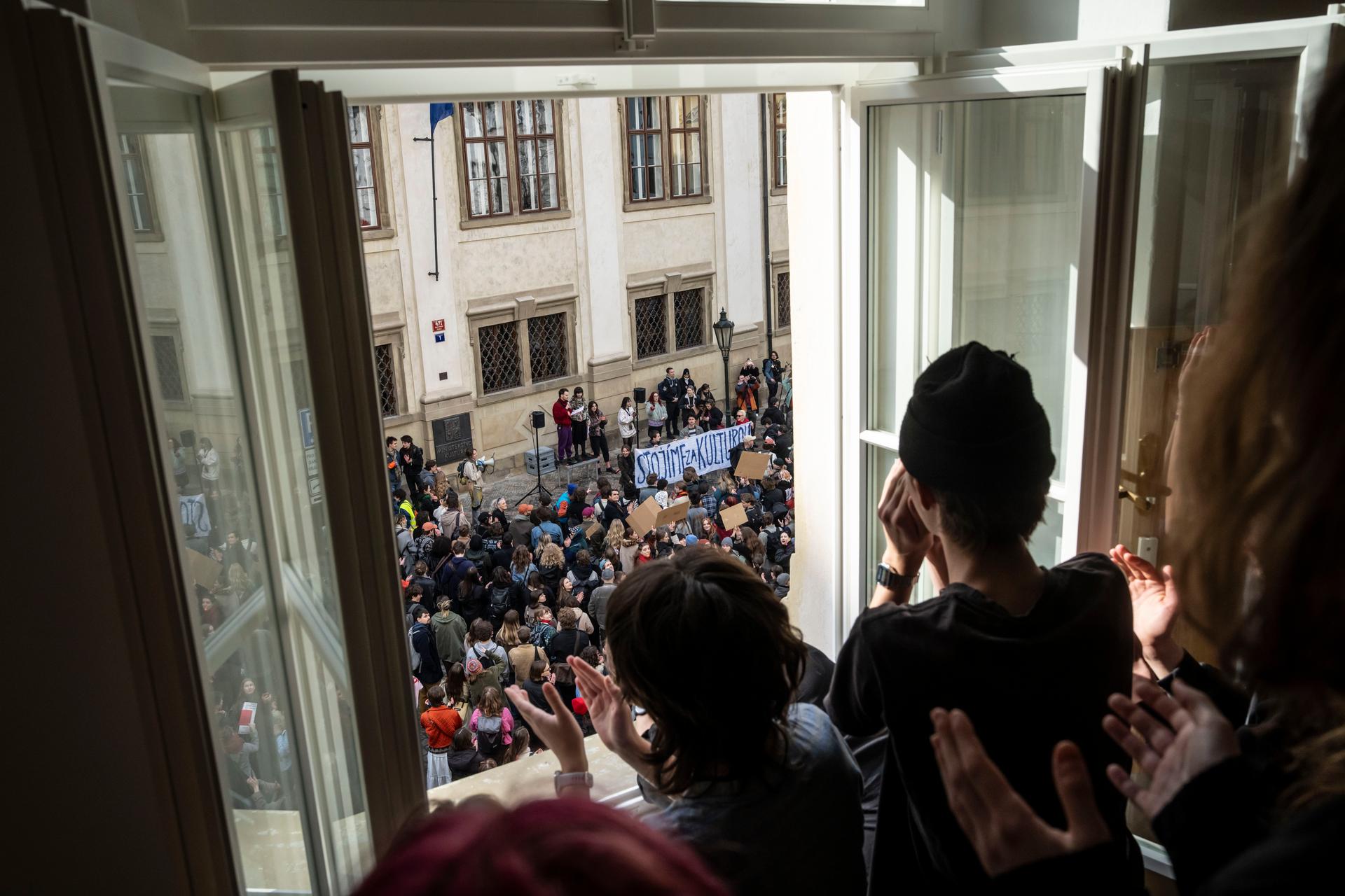 Demonstrace Stojíme za kulturou, 11.3. 2026, Praha
Autor: Milan Jaroš