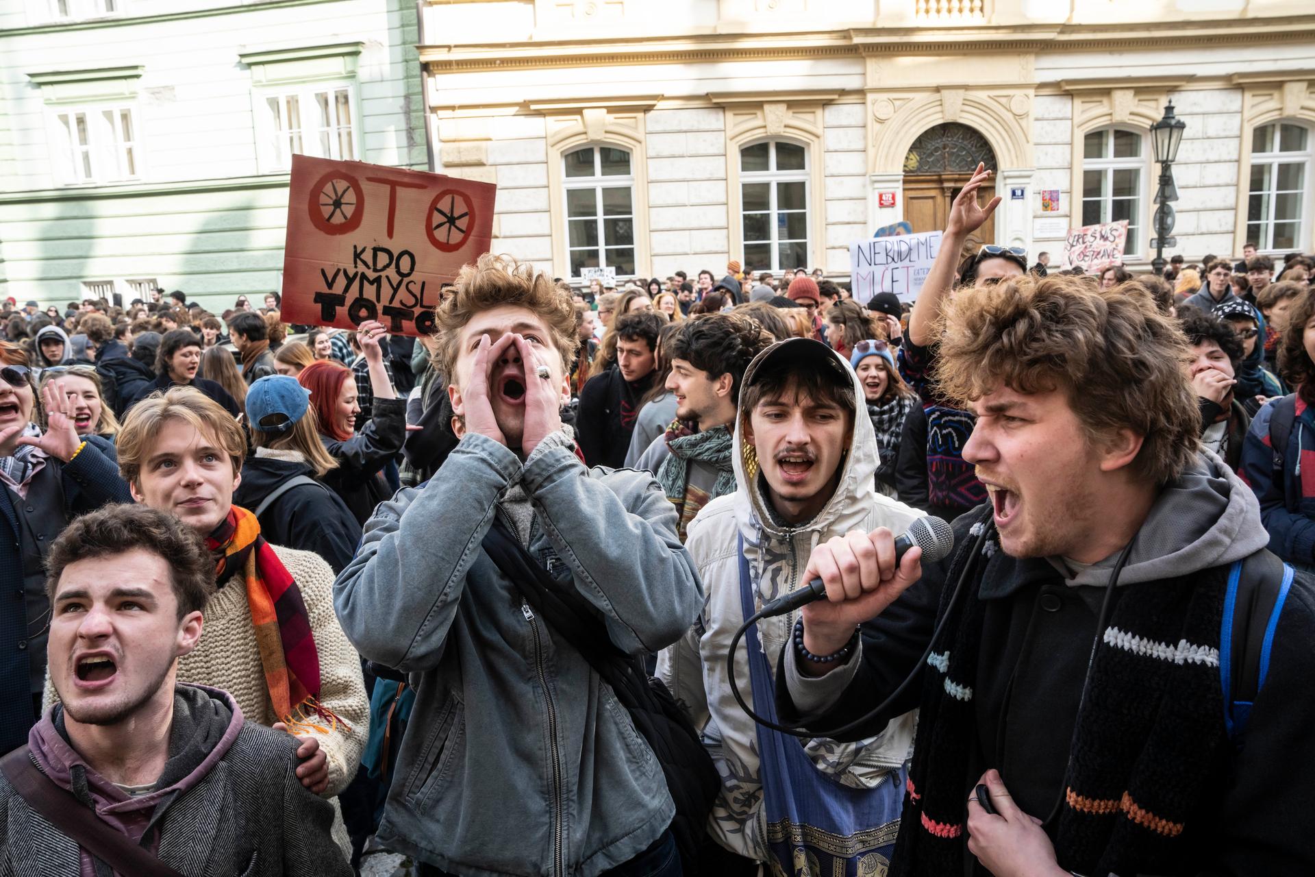 Demonstrace Stojíme za kulturou, 11.3. 2026, Praha
Autor: Milan Jaroš