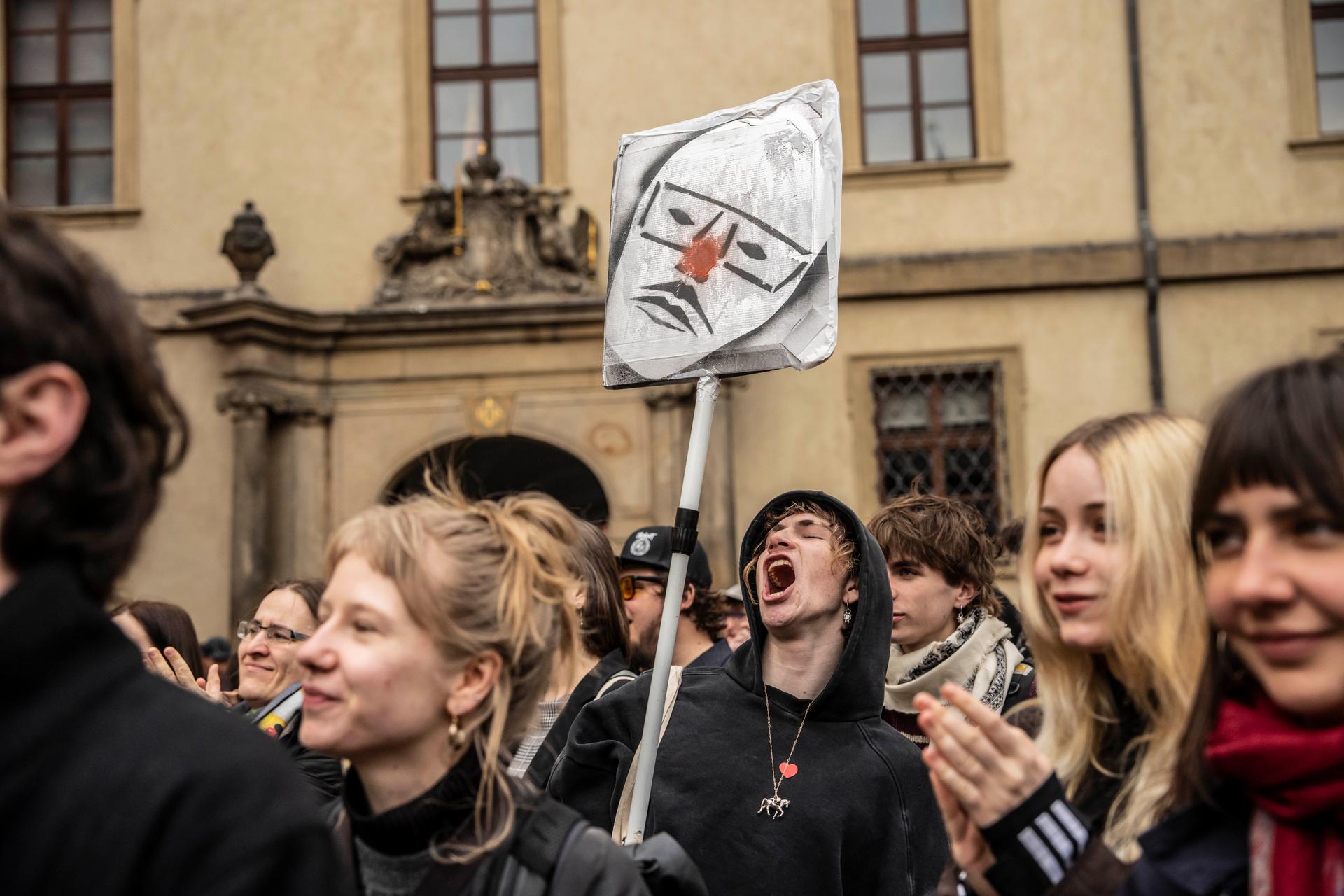 Demonstrace Stojíme za kulturou, 11.3. 2026, Praha
Autor: Milan Jaroš